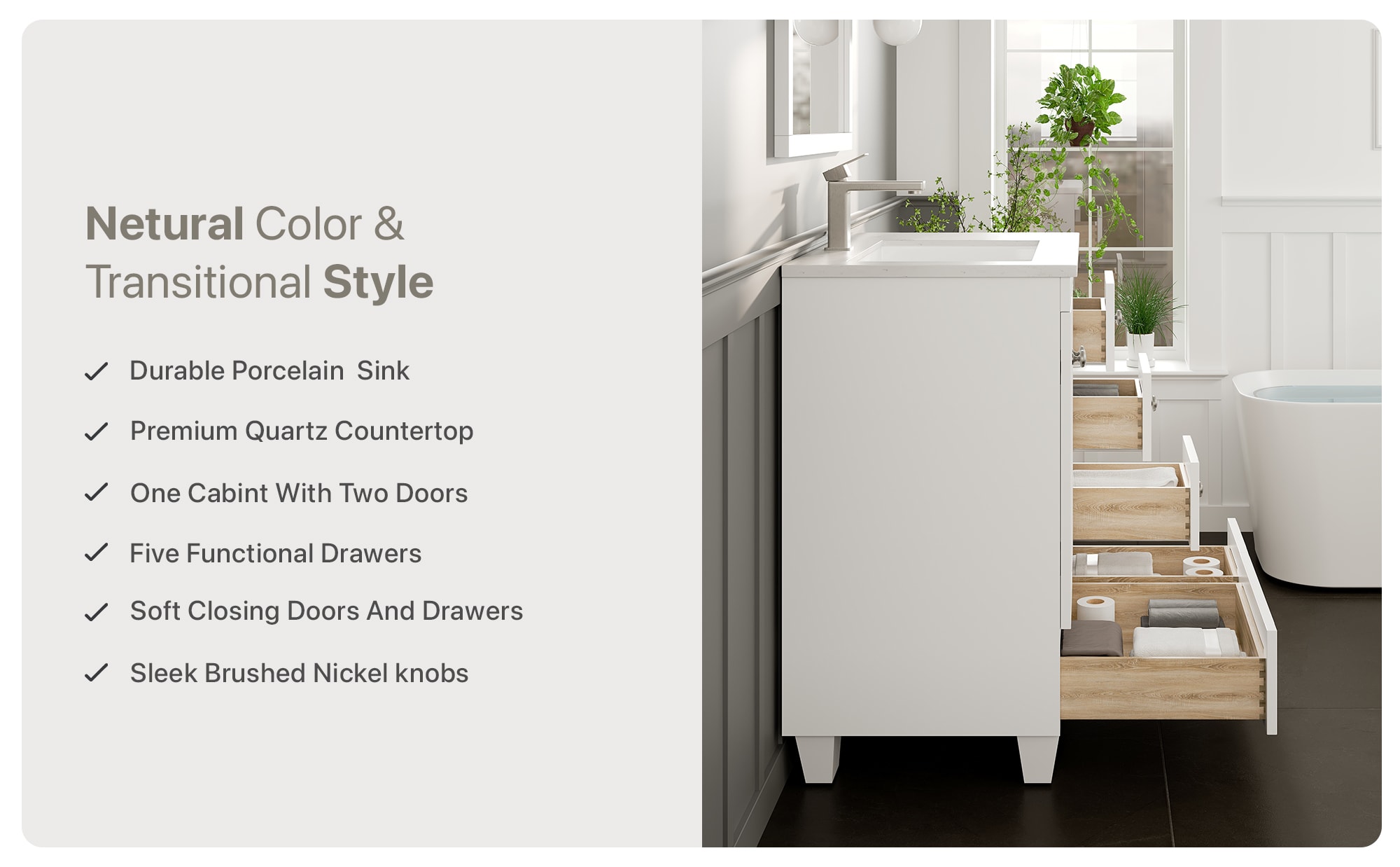 Eviva EVVN30-30X18WH-Q Bath-Vanity-Combo - View #8