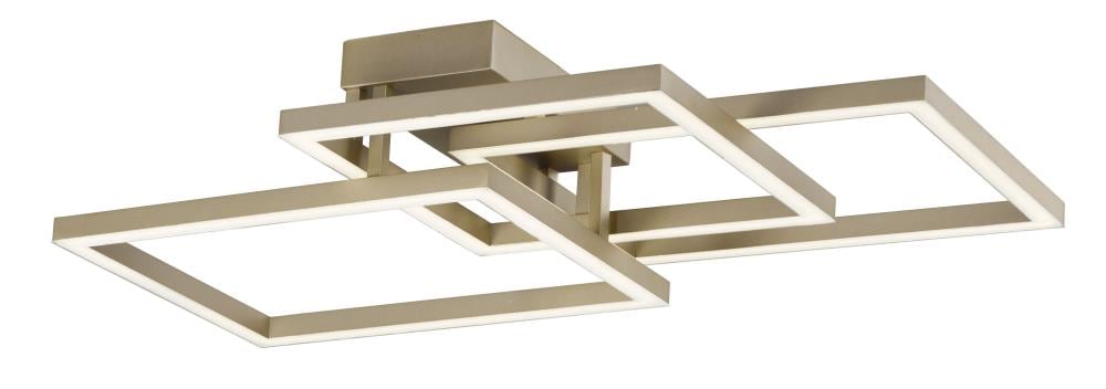 ET2 E21513-CHP Traverse LED 12 -Light 23.5-in Champagne Integrated LED Flush Mount Light