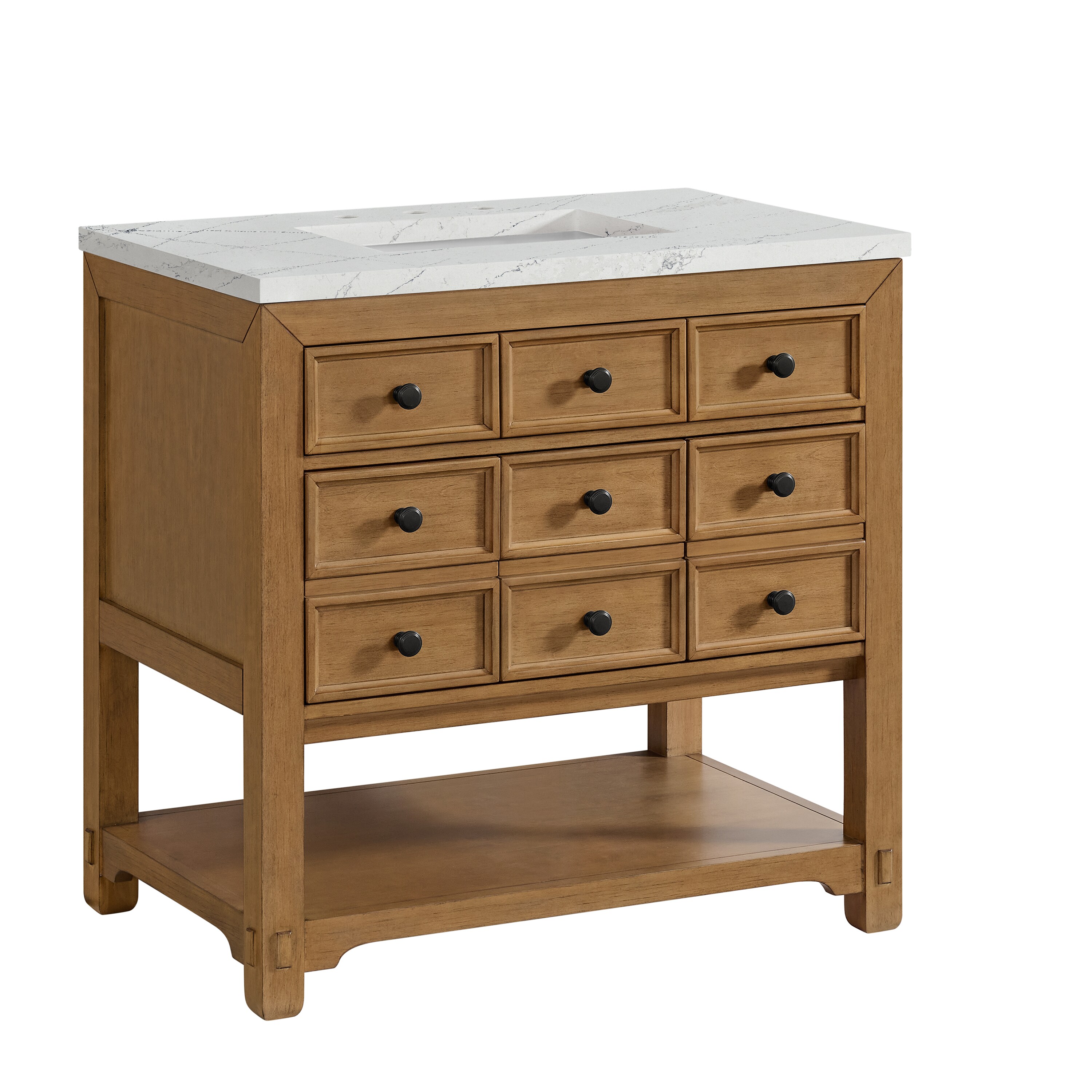 James Martin Vanities 505-V36-AMB-3ENC Bath-Vanity-Combo - View #6