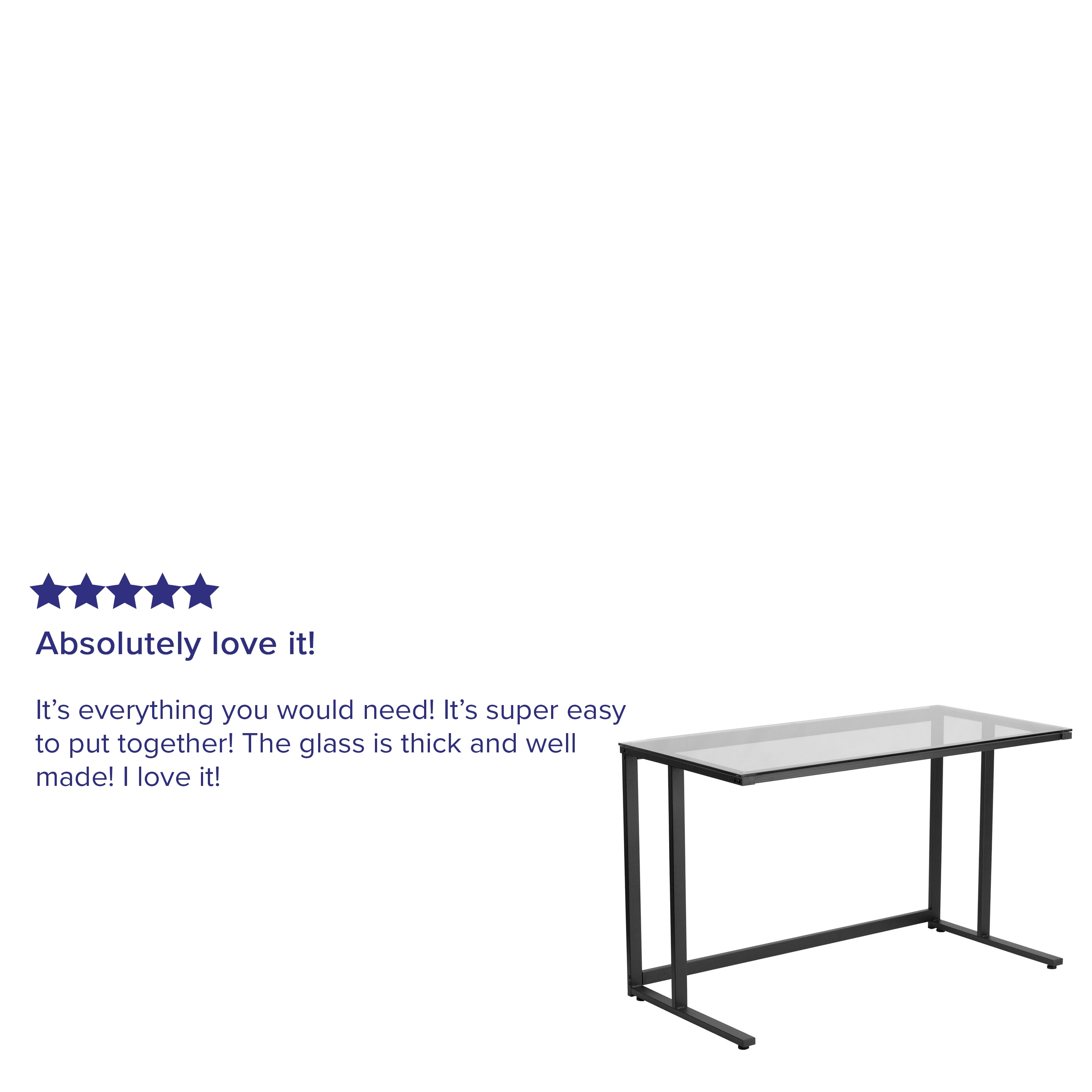 Flash Furniture 889142003632 desks - View #4