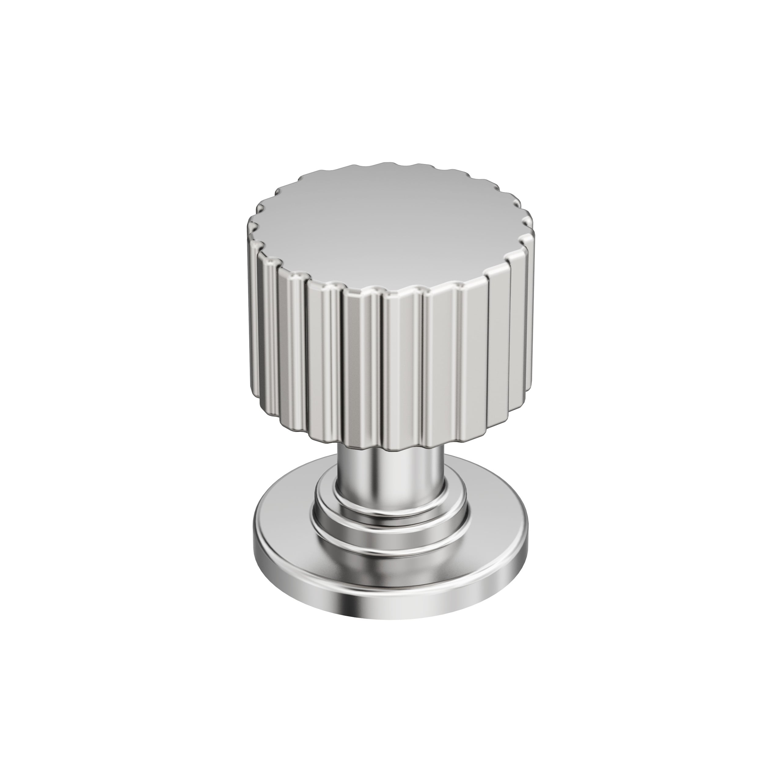 Amerock BP37640PN Ballard 1-in Polished Nickel Round Transitional Cabinet Knob