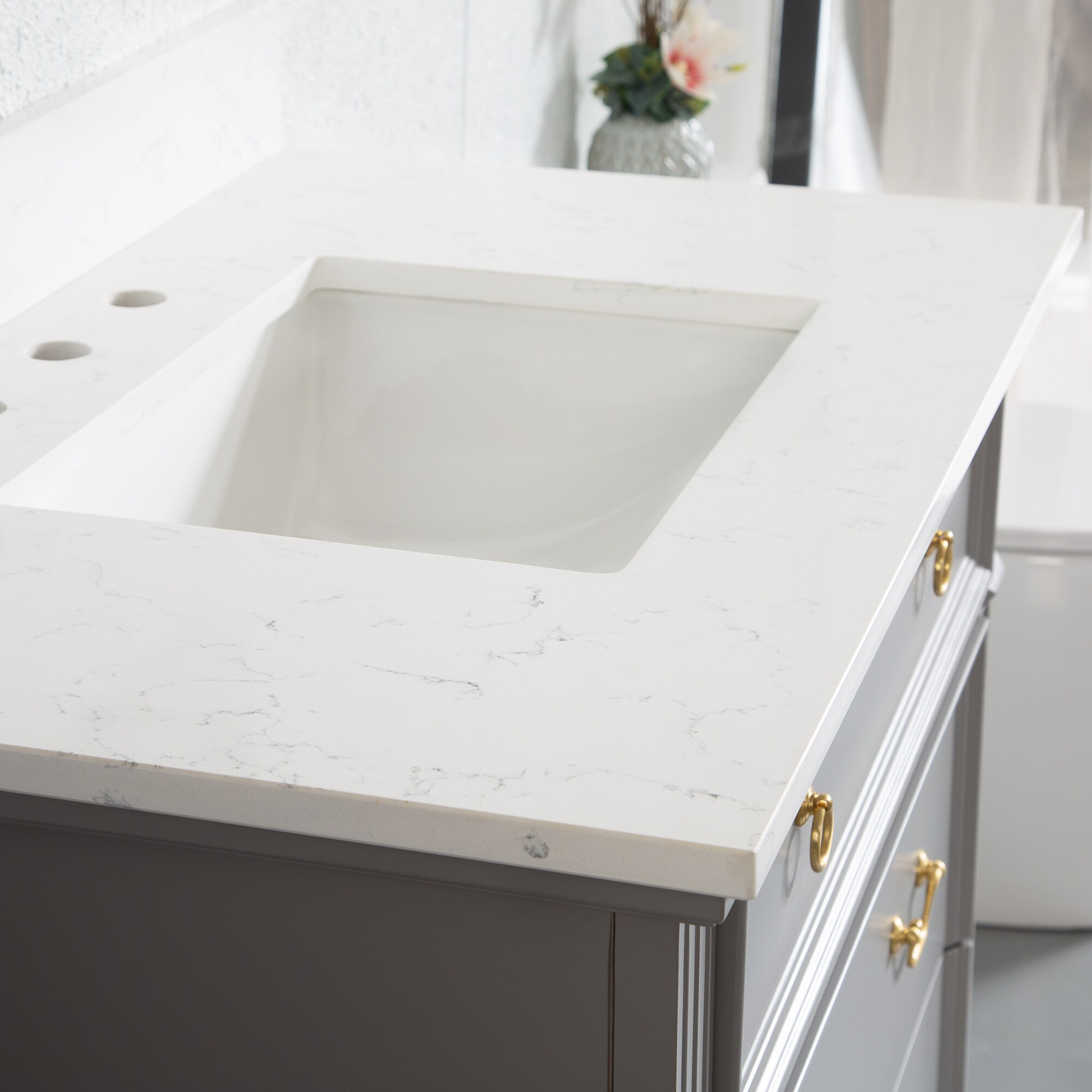 WELLFOR ALLEN36QZ-TG Bath-Vanity-Combo - View #11