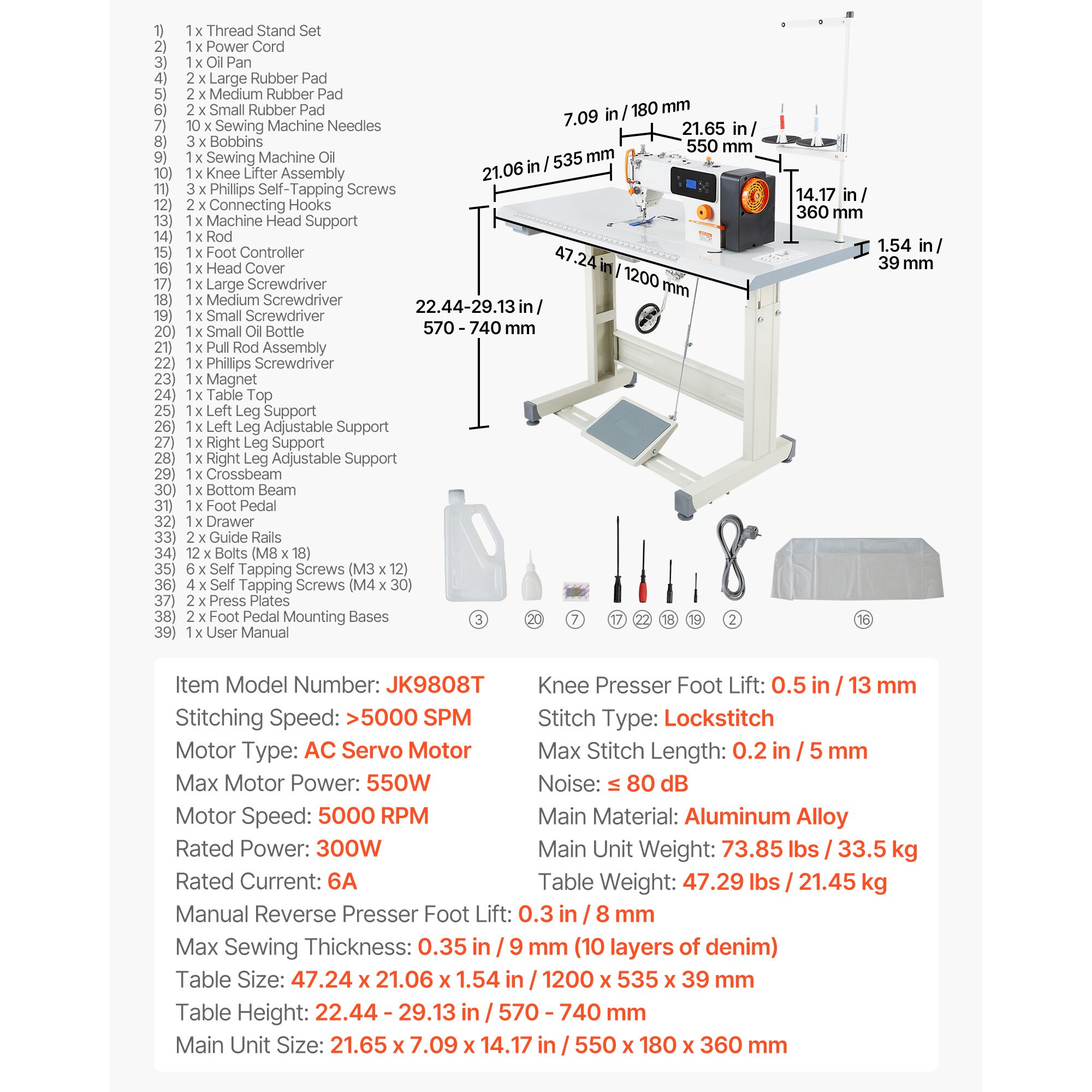 VEVOR SCGYPFJDZKDZ18020V1 Sewing-Machines-Accessories - View #7