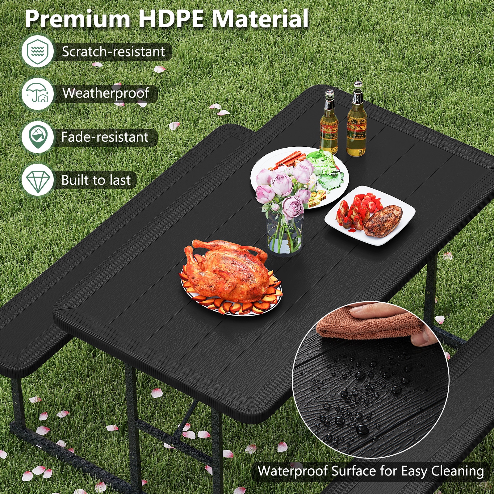 Slickblue D-CO-KB80121PN Picnic-Tables - View #5