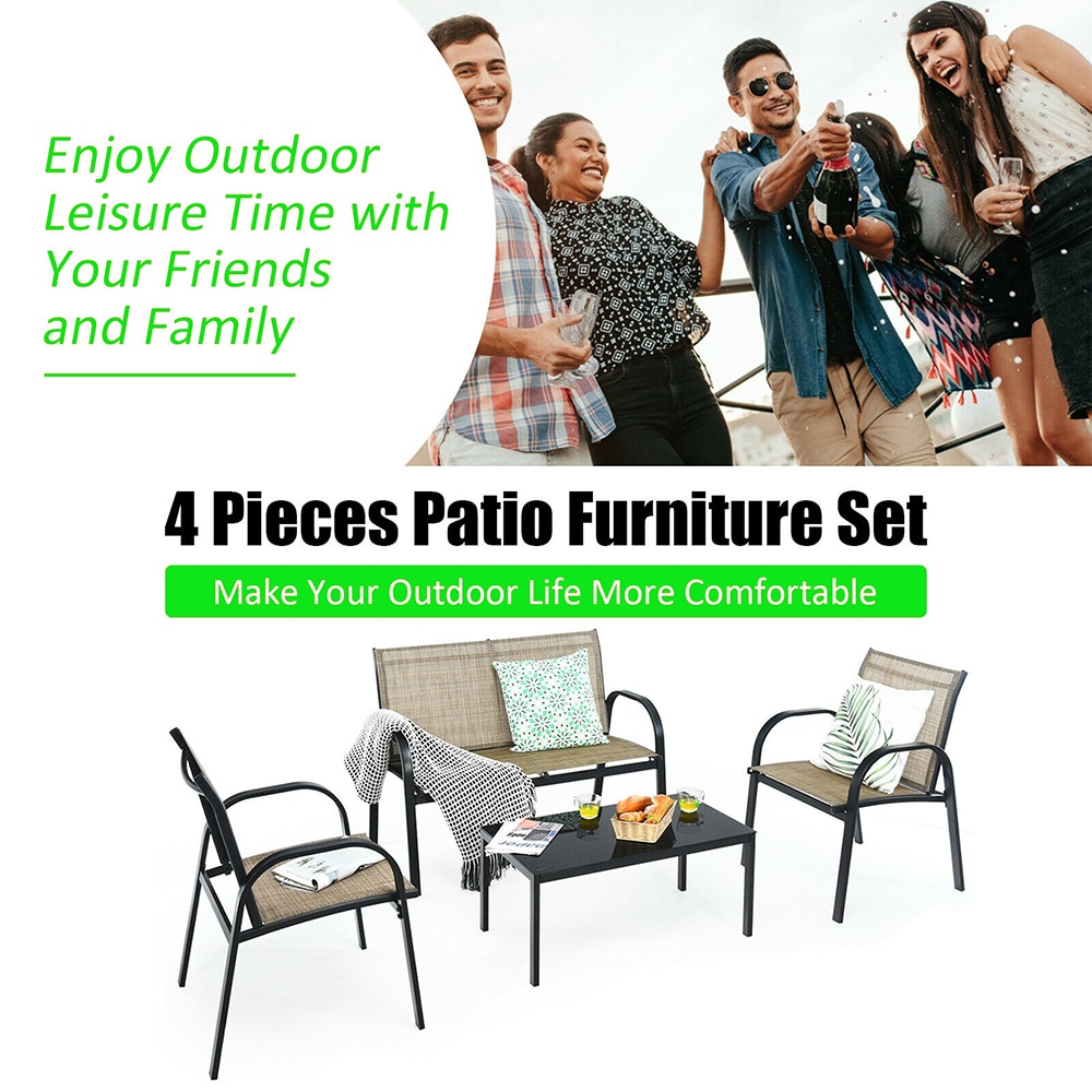 Fun Orange FUNHWCP52 Patio-Conversation-Sets - View #7