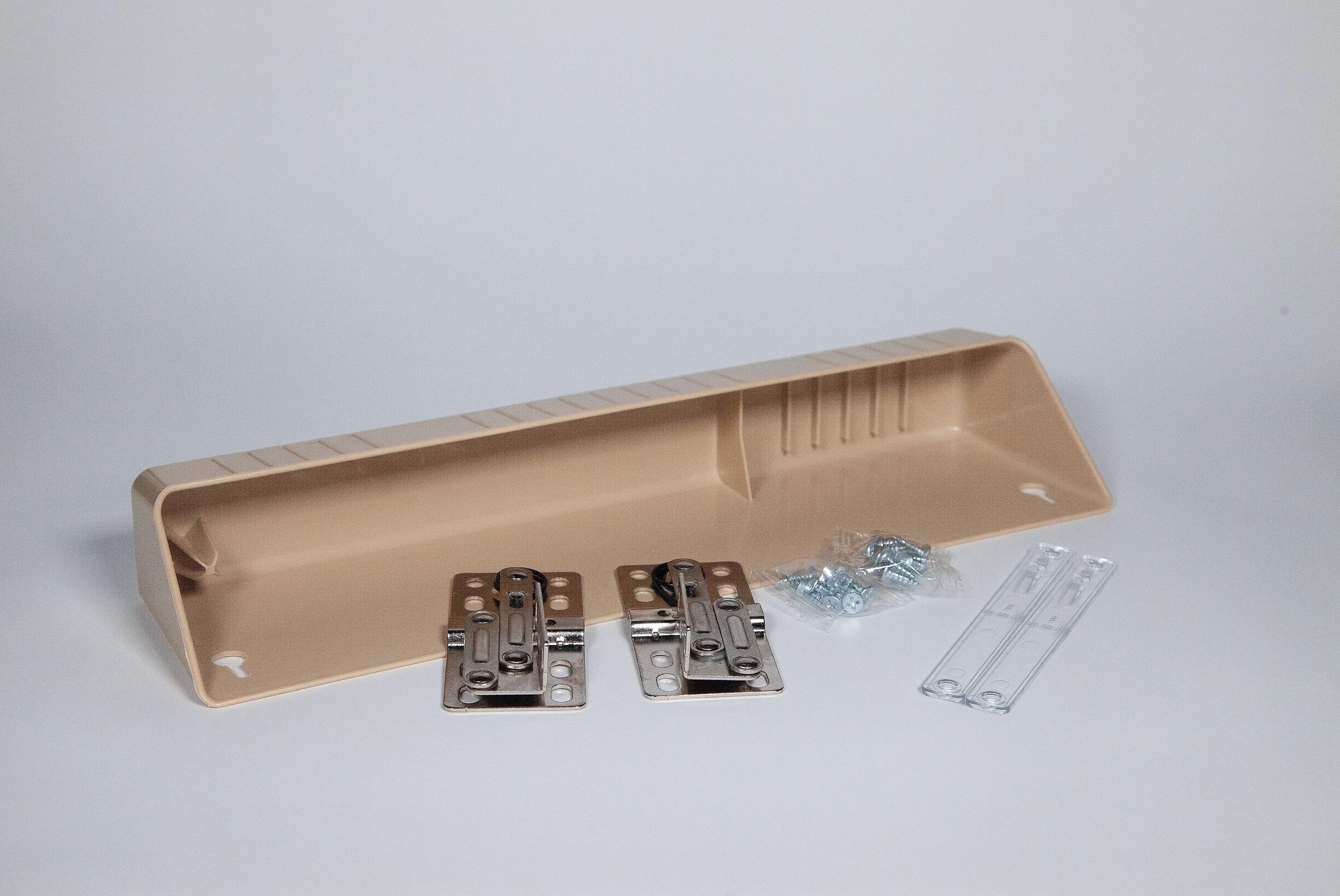 KraftMaid Momentum UTK24G77 Deveron Cabinet Tip-out Tray 13.9375-in W x 3.625-in H x 2.0625-in D Almond