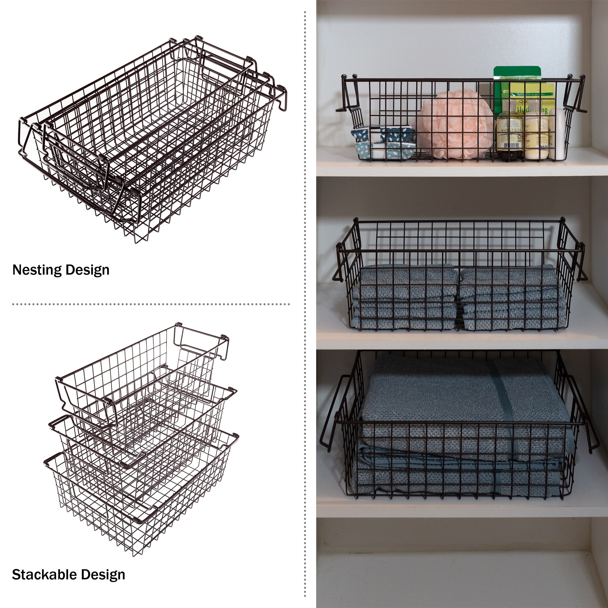Home-Complete ST-HOME3-ESP Bins-Baskets - View #9