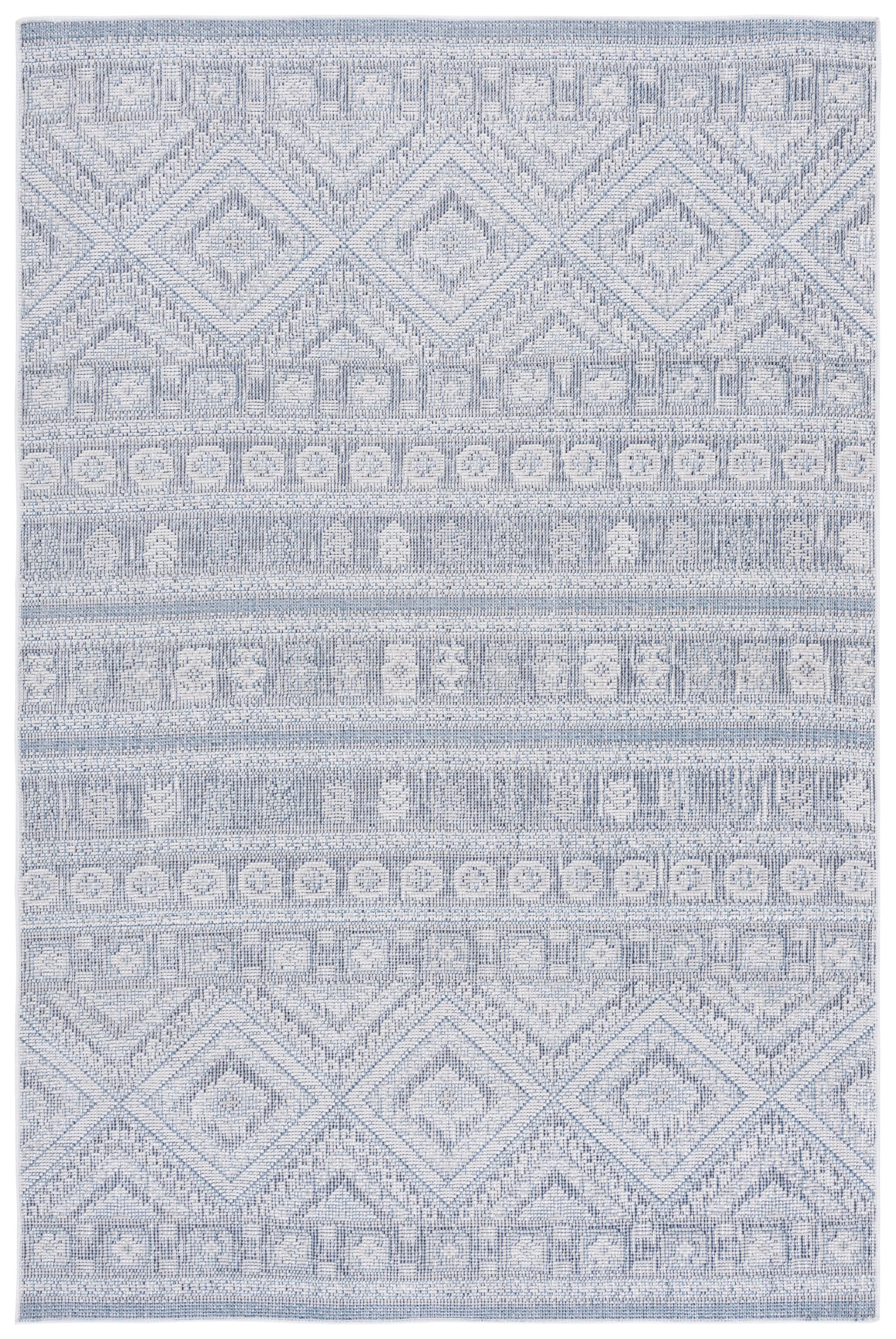 Hammock 306F Grey/Blue 6 X 8 Area Rug