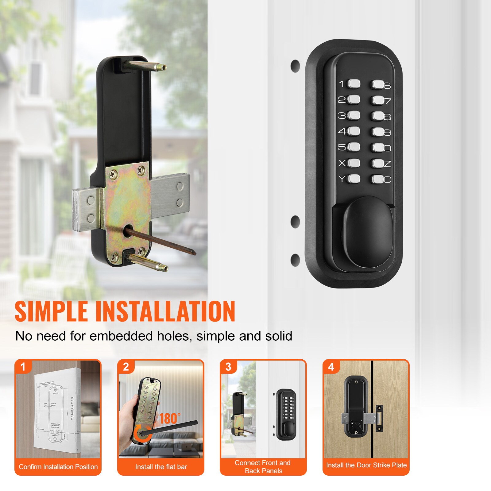 VEVOR SCJXMMSBMAZS03686V0 Door-Deadbolts - View #5