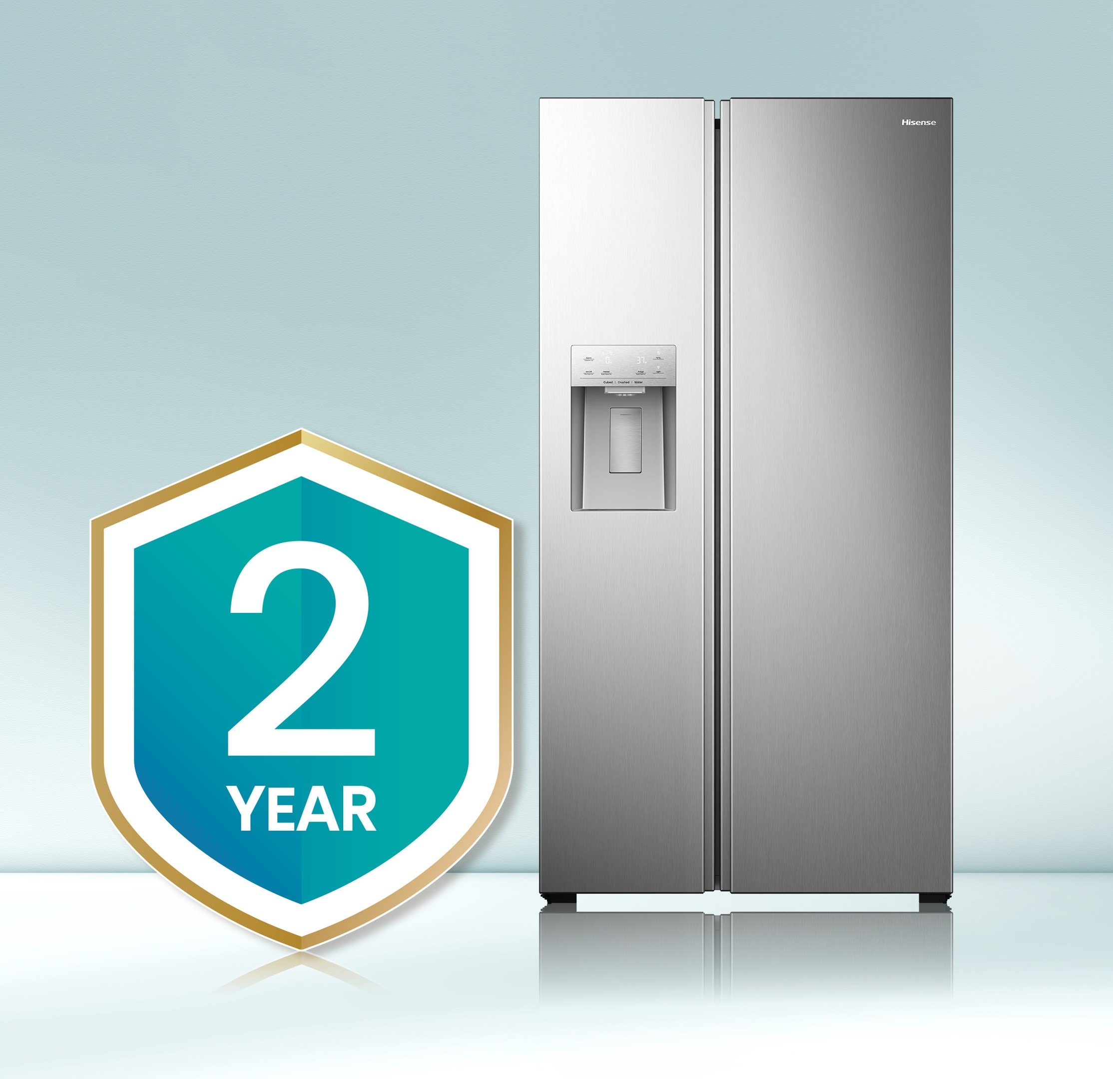 Hisense HRS290P5FSE Side-By-Side - View #4