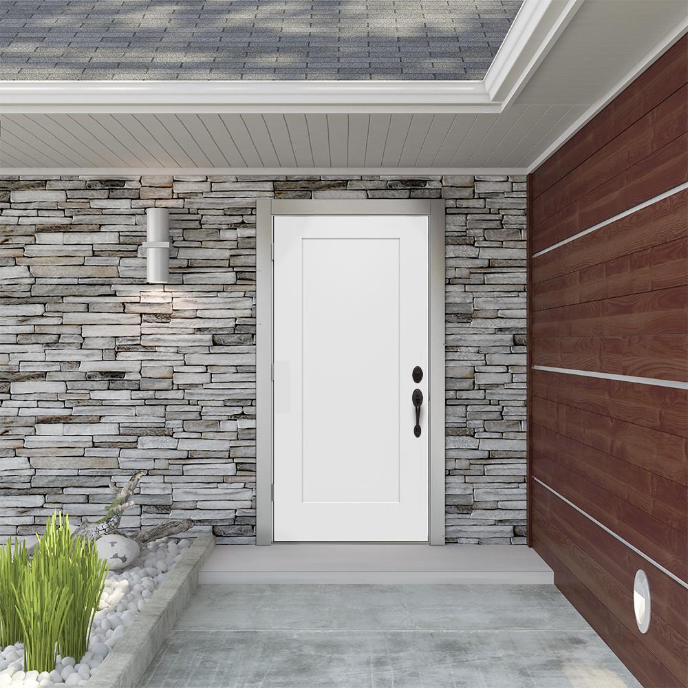 JELD-WEN JW321-PANELRHOSNBM Entry-Doors - View #2