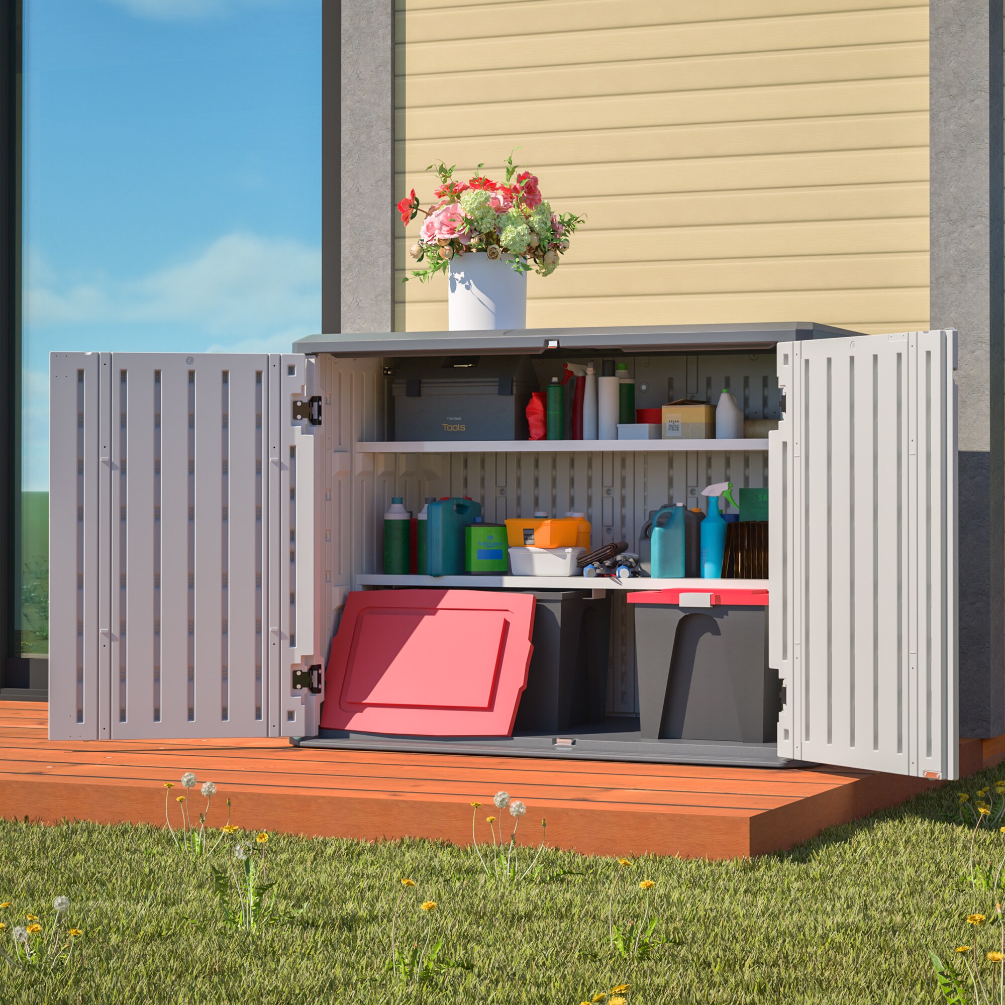 Flynama G-2505S00083 Vinyl-Resin-Storage-Buildings - View #10