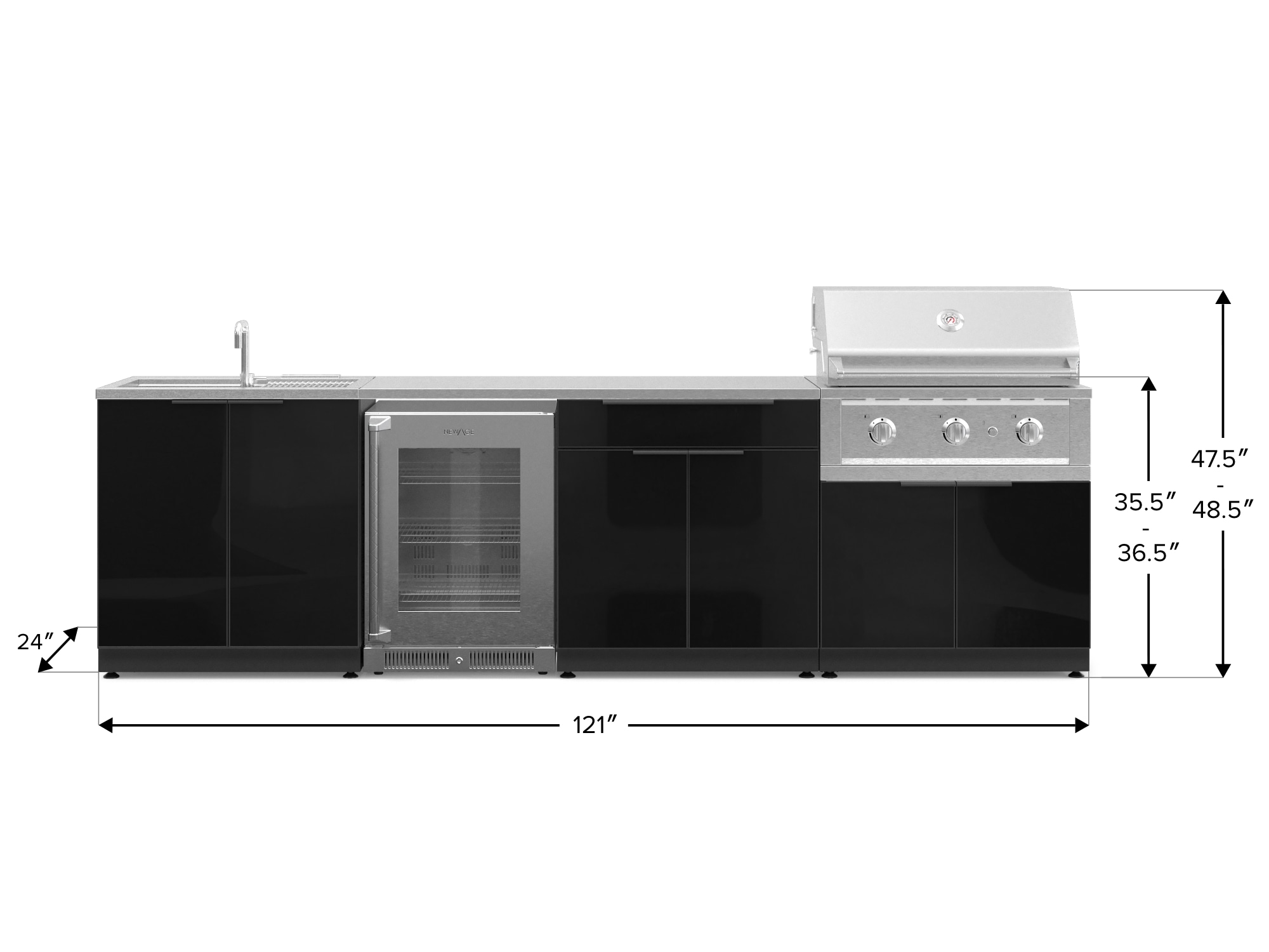 NewAge Products 71488 Modular-Outdoor-Kitchens - View #5