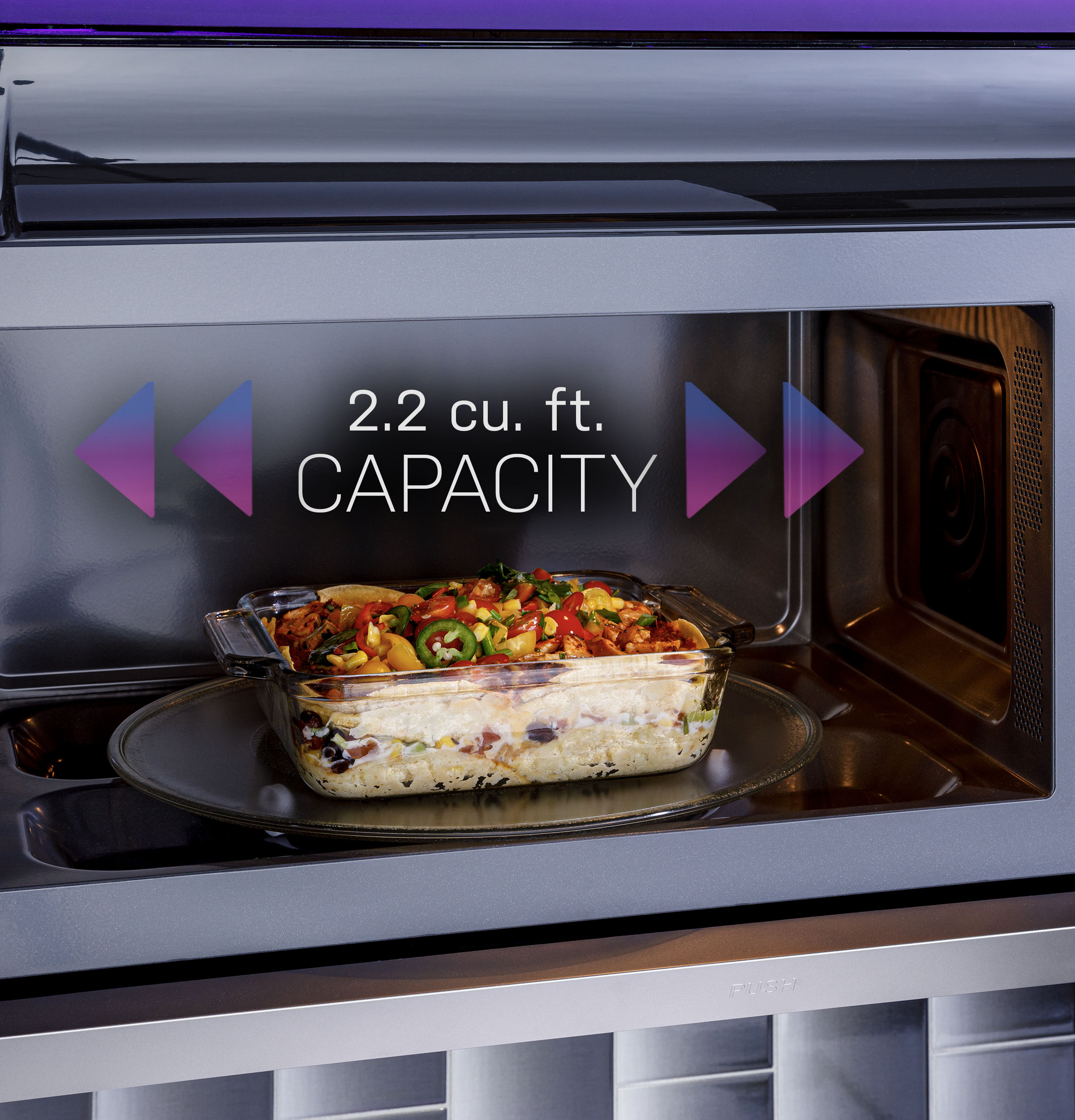 GE Profile™ 2.2 Cu. Ft. Gray Built In Microwave, Spencer's TV & Appliance