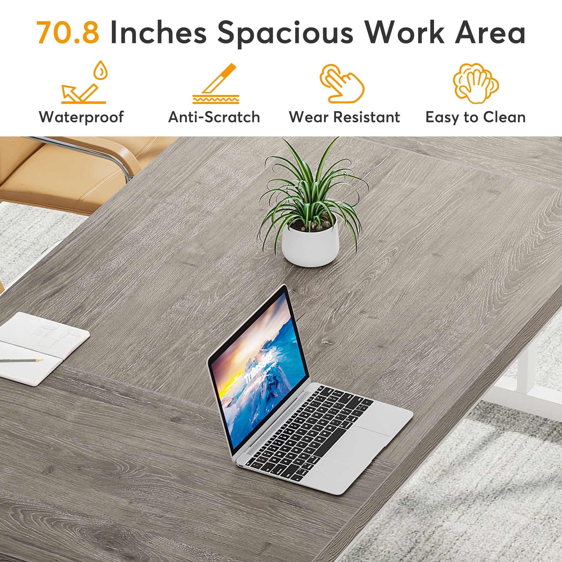 Tribesigns LWFD-JW0517 Office-Tables - View #6