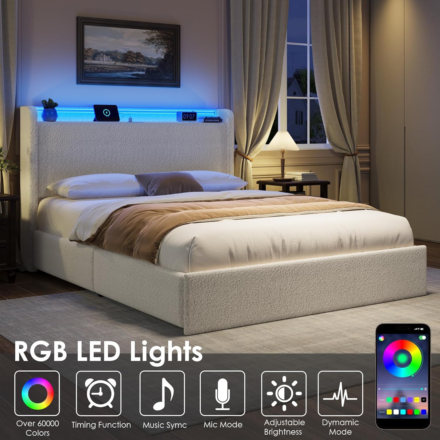 Qeetex LHF-BED-PHK-338SJ9JN beds - View #5