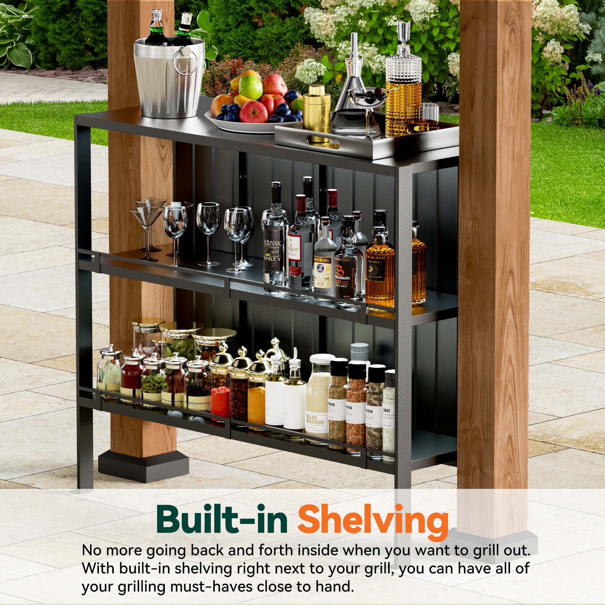 ELEVATE OUTDOORS IG10600150 Wood-Resin-Gazebos - View #5