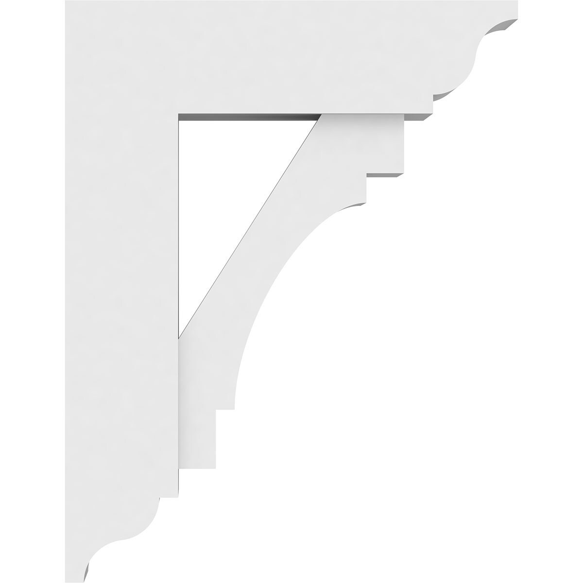 Ekena Millwork BKTP03X14X18MRC01 Exterior-Brackets-Braces - View #3