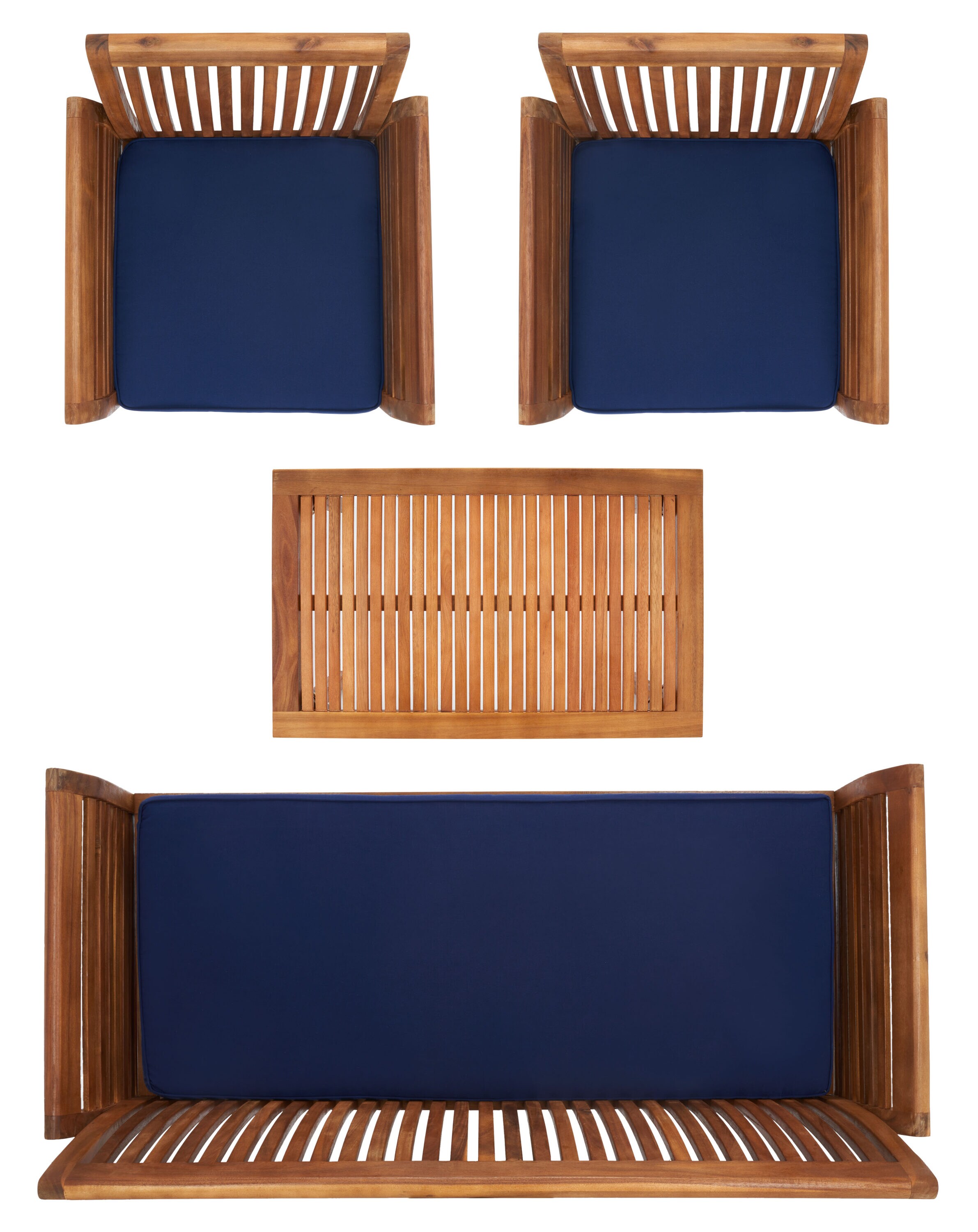 Safavieh PAT7005D Patio-Conversation-Sets - View #16