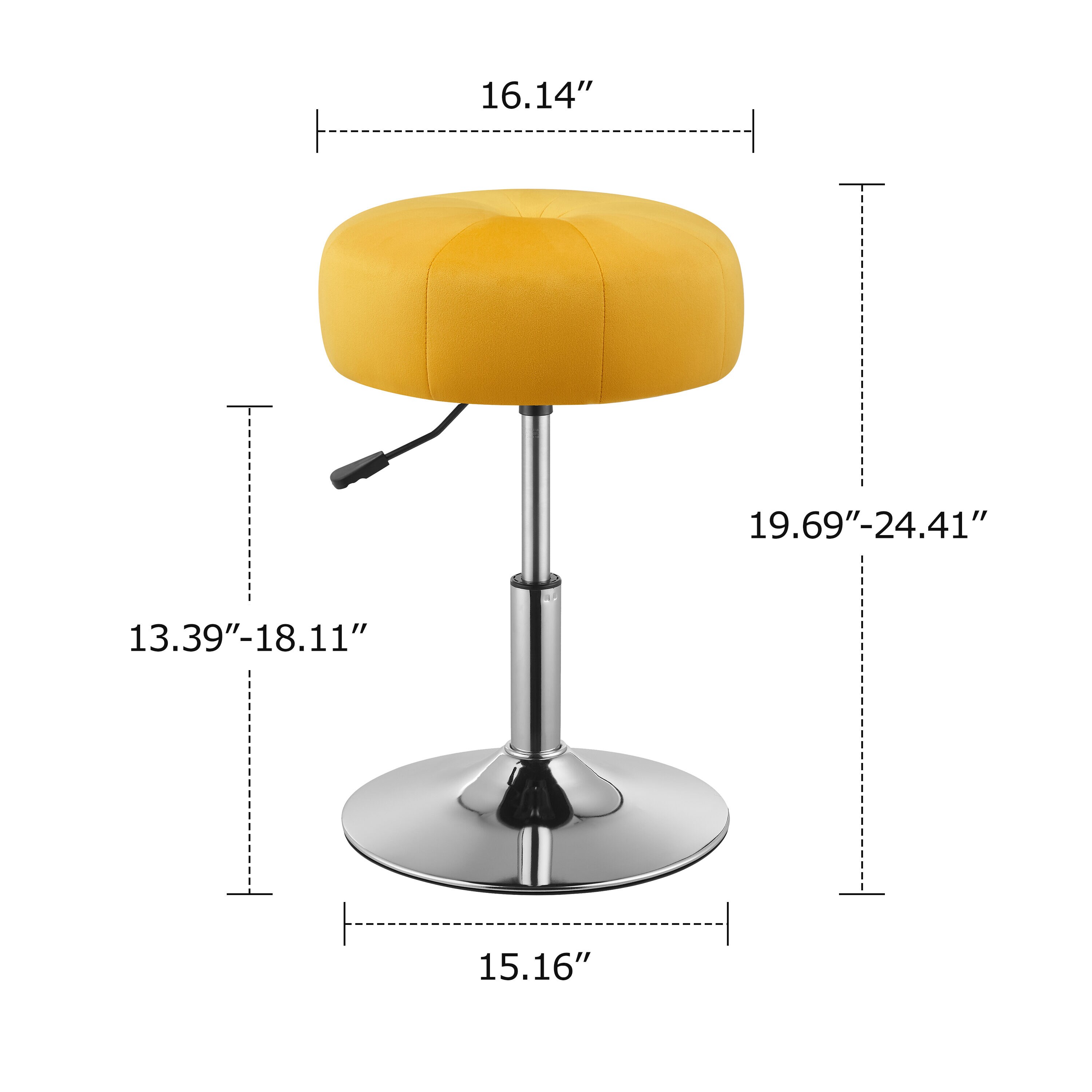 Art Leon OT013-1-YE Vanity-Stools - View #11