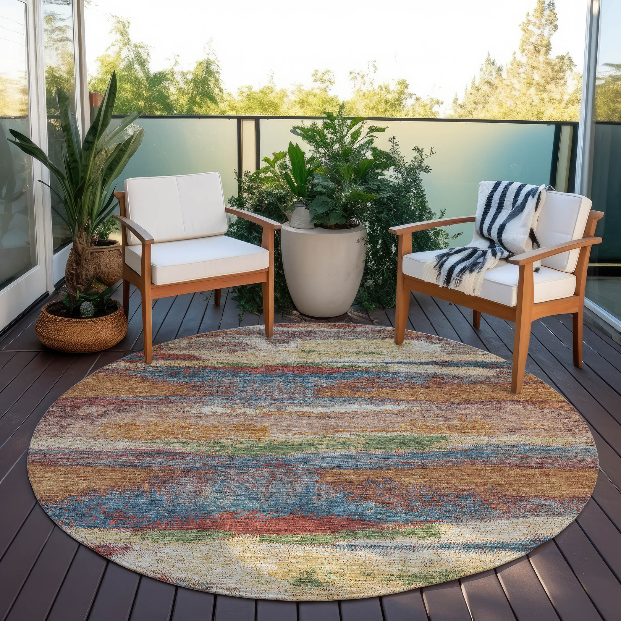 Addison Rugs ACN942PK8RO rugs - View #7