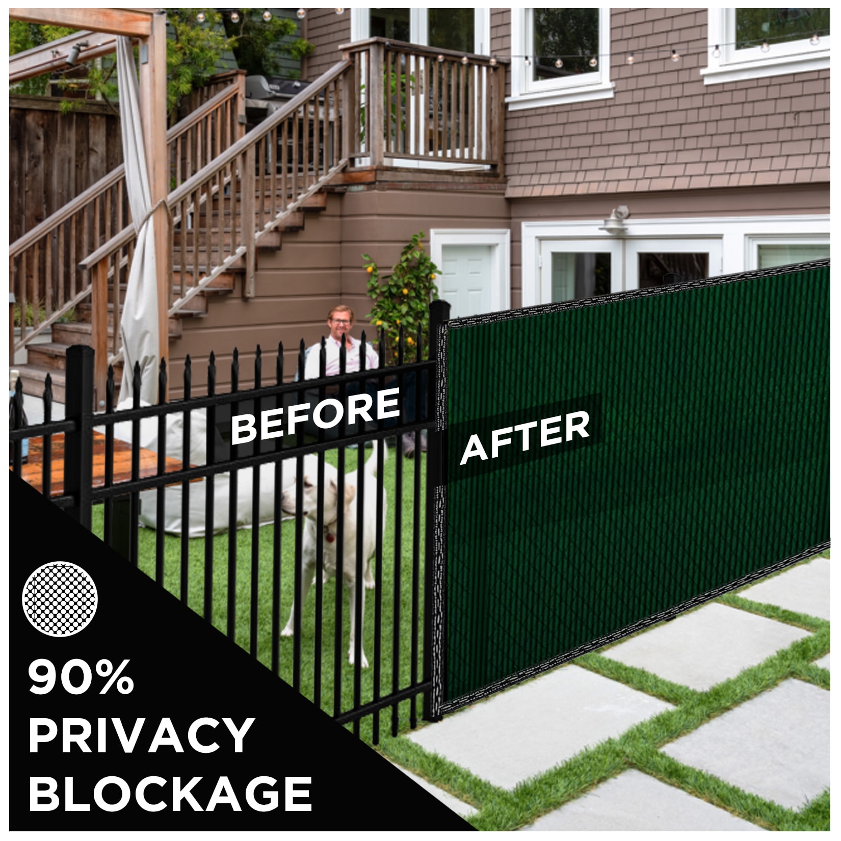 BOEN 10-111 Chain-Link-Fence-Slats - View #7
