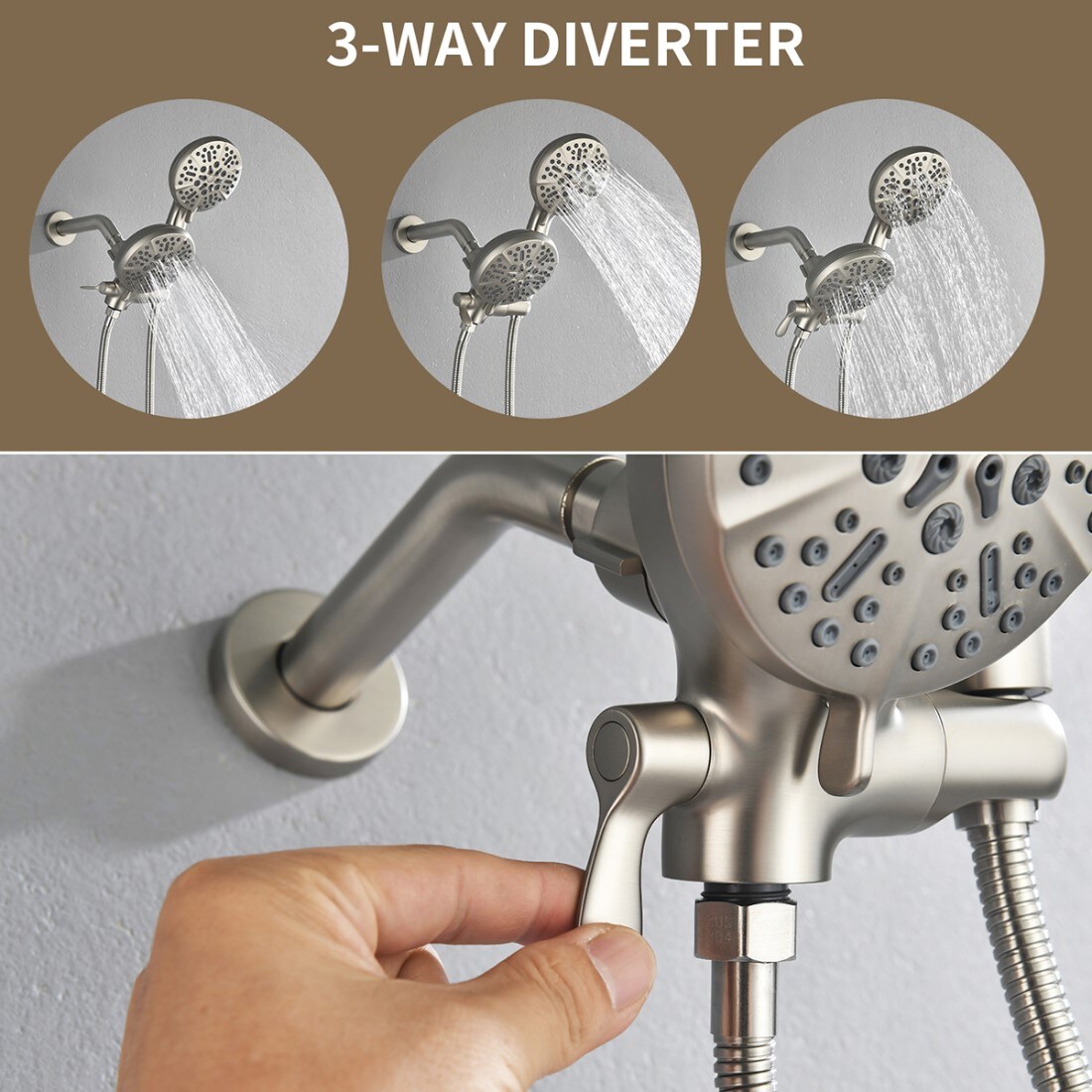 LUCKY ONE MA-ME59284 Showerhead-Bar-Panels - View #7