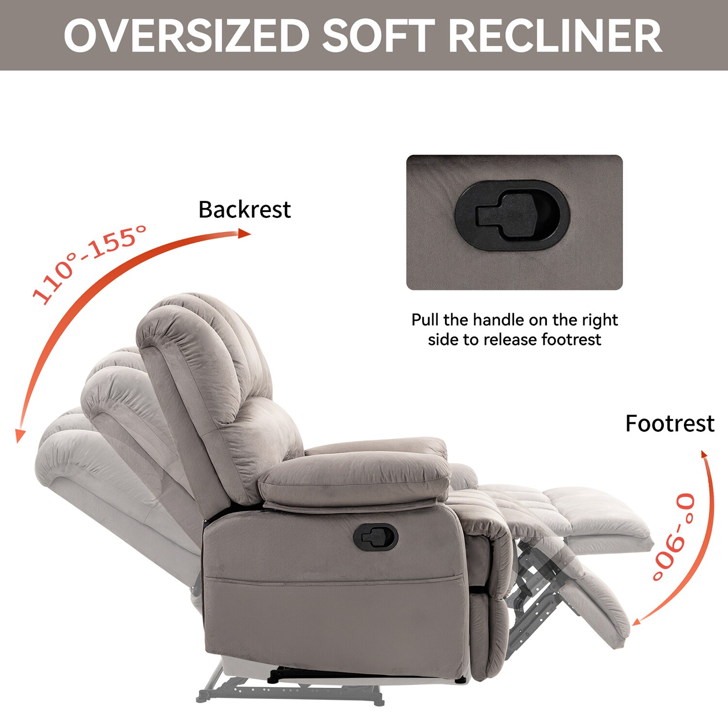 Sumyeg WF-HYSN-65990US-WH recliners - View #7