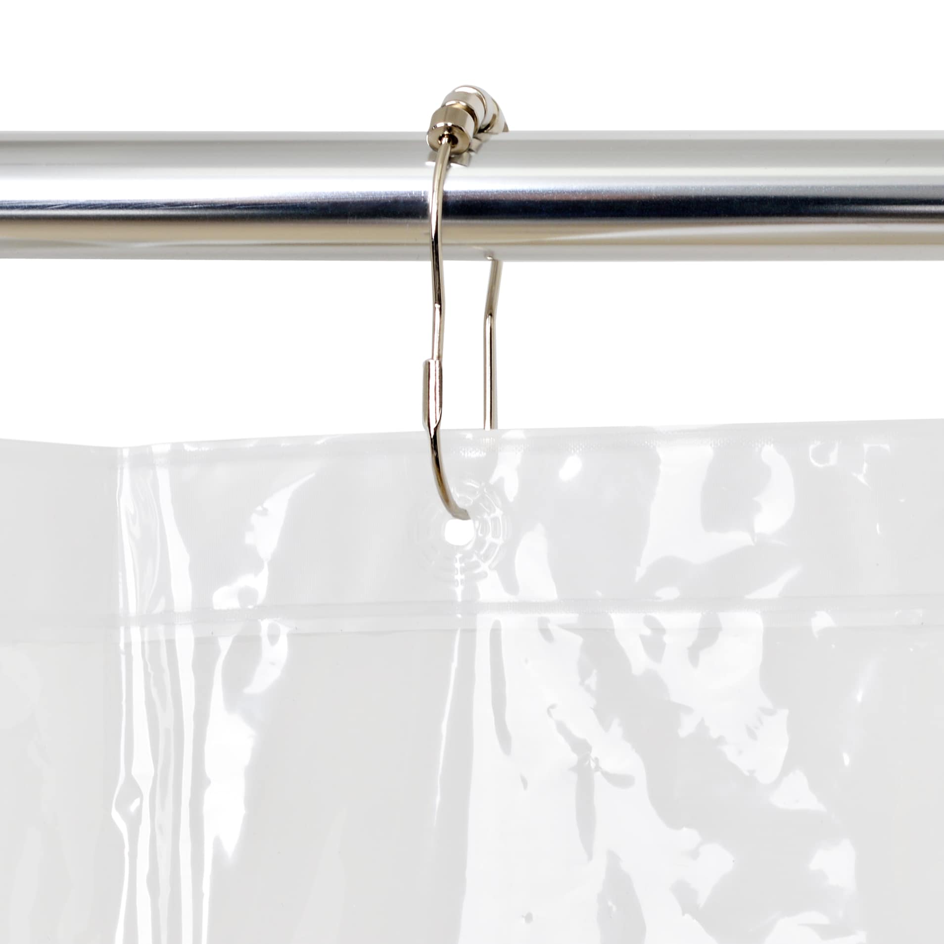 Utopia Alley BL4KK Shower-Curtains-Liners - View #3