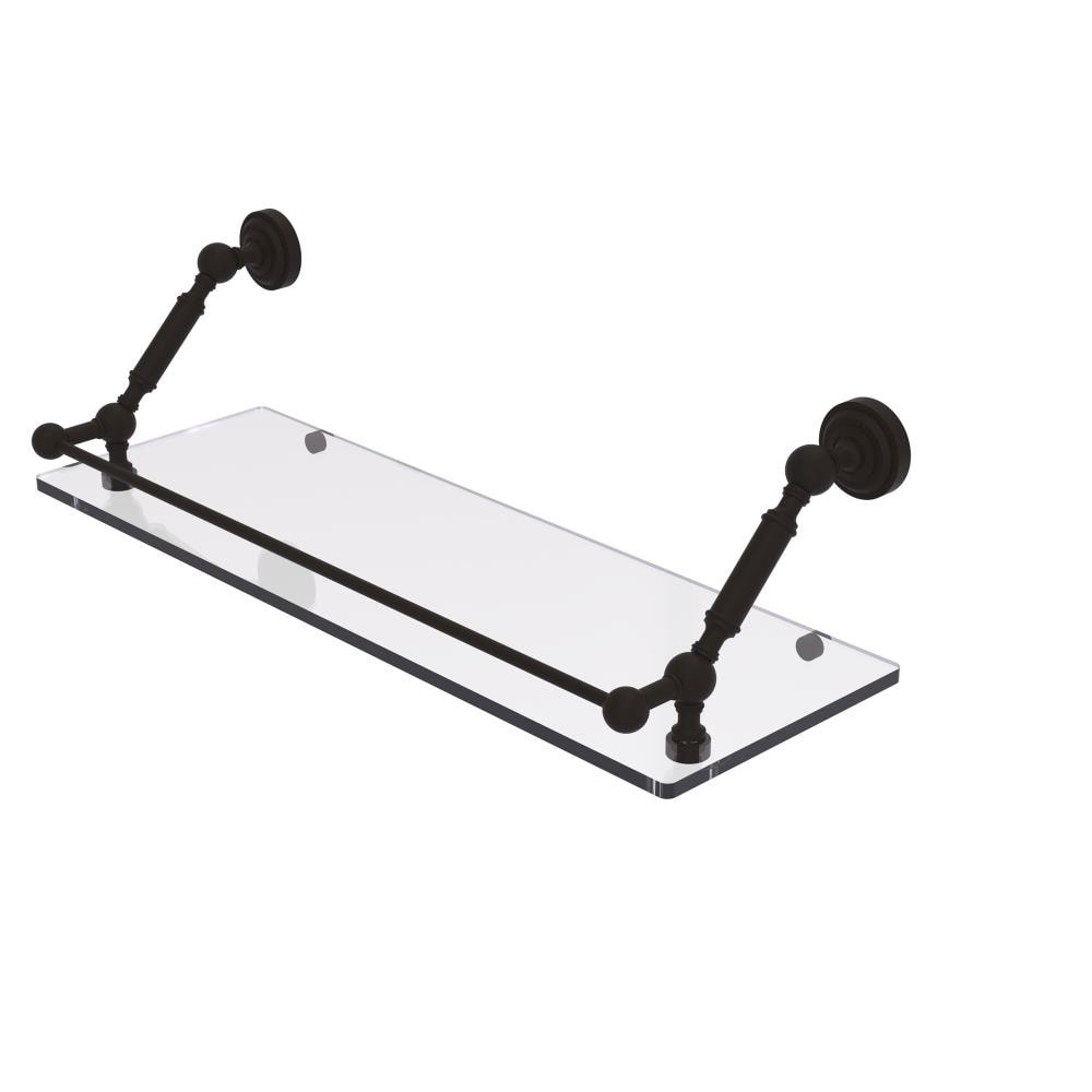 Allied Brass DT-1-24-GAL-ORB Dottingham Oil-rubbed Bronze Wall mount Bathroom Shelf ( 24-in x 7.3-in x 8-in )
