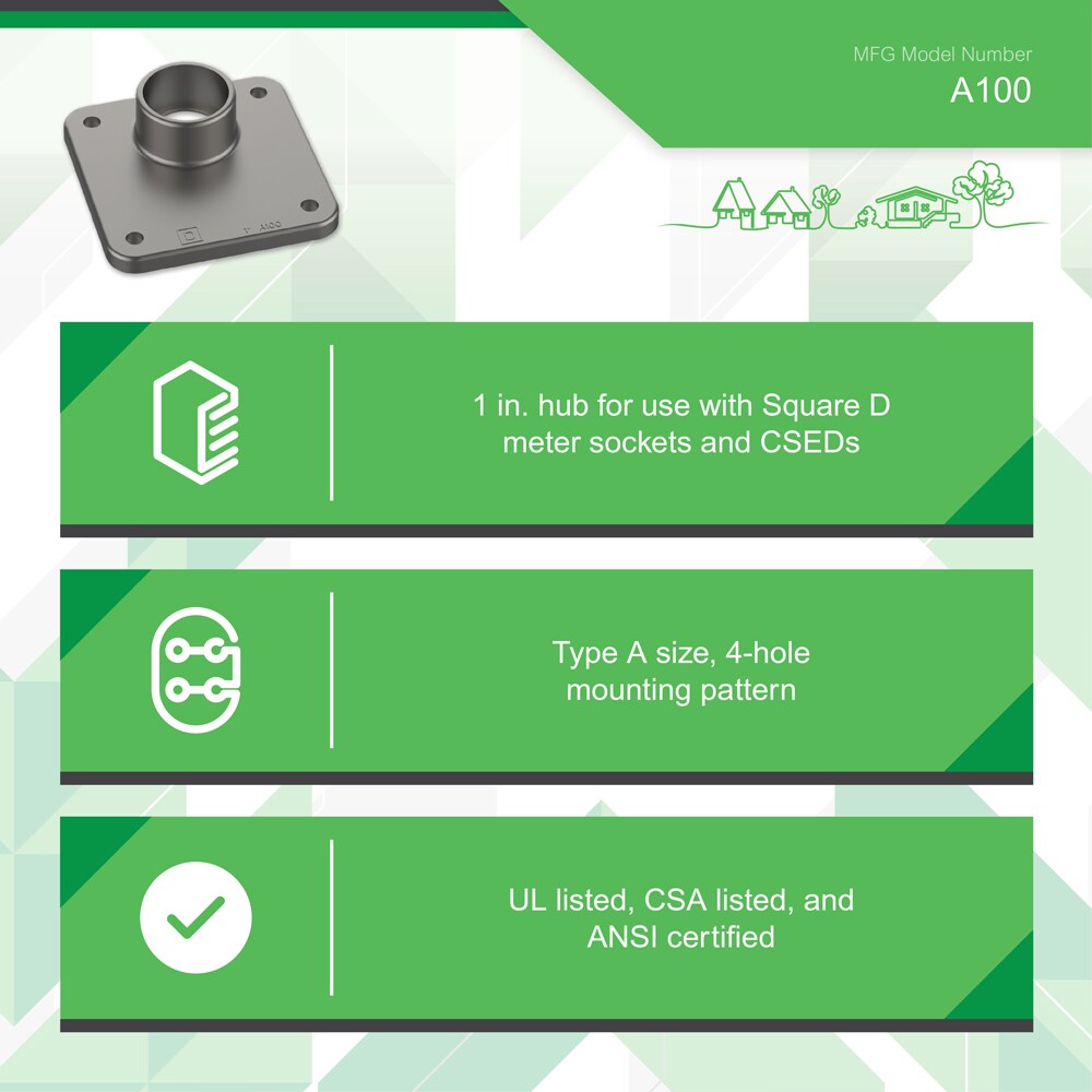 Square D A100 Load-Center-Accessories - View #3