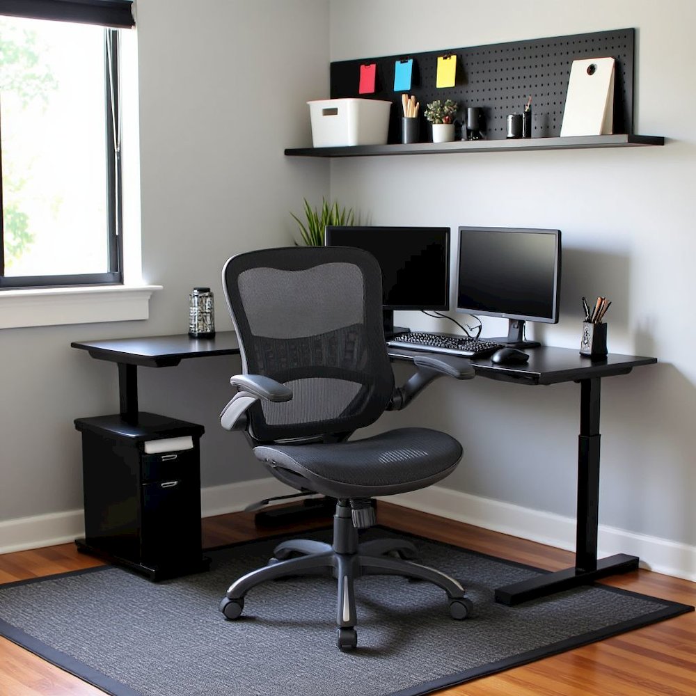 FurniFact BO1025992WHT Office-Chairs - View #2