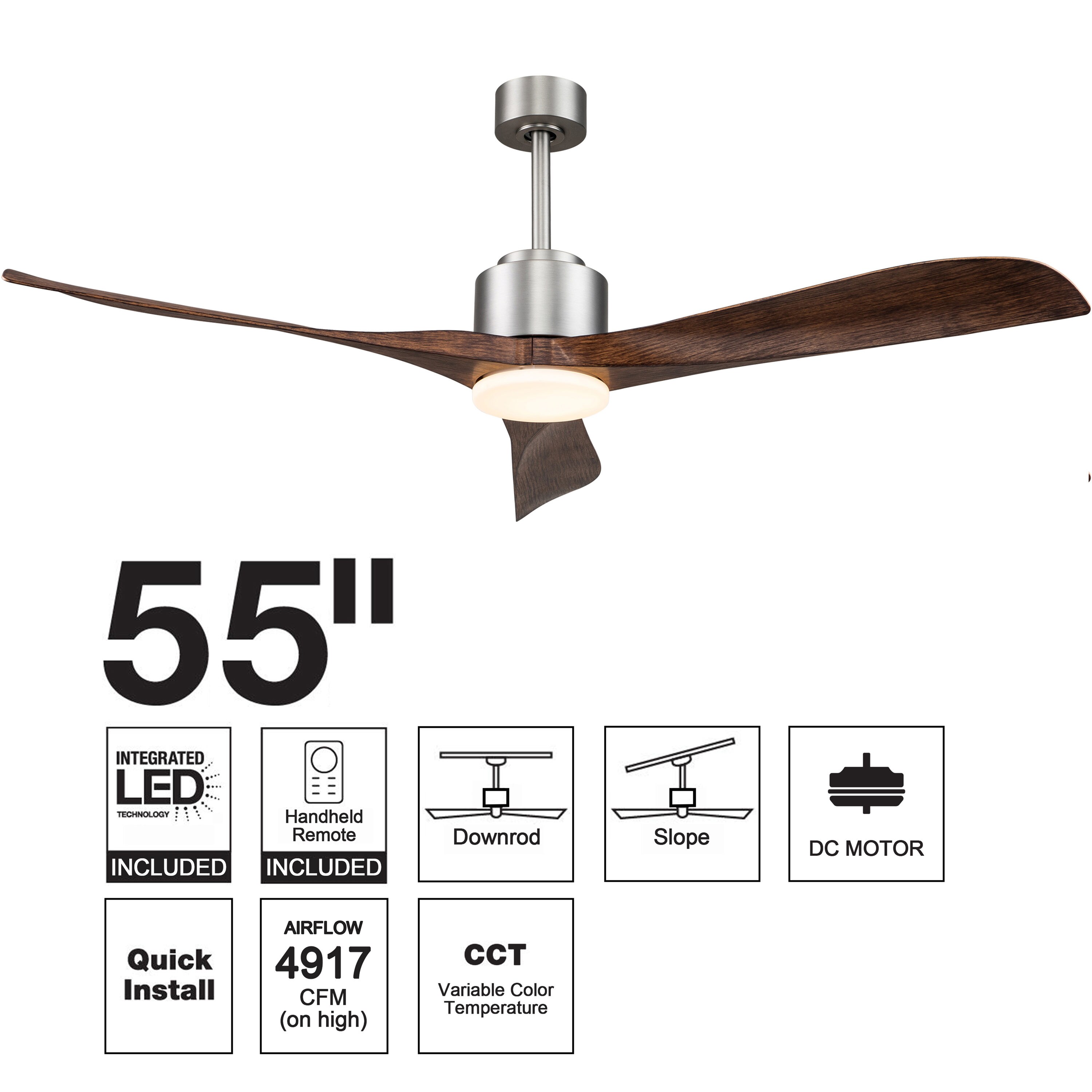 C Cattleya CA2128-CF Ceiling-Fans - View #4