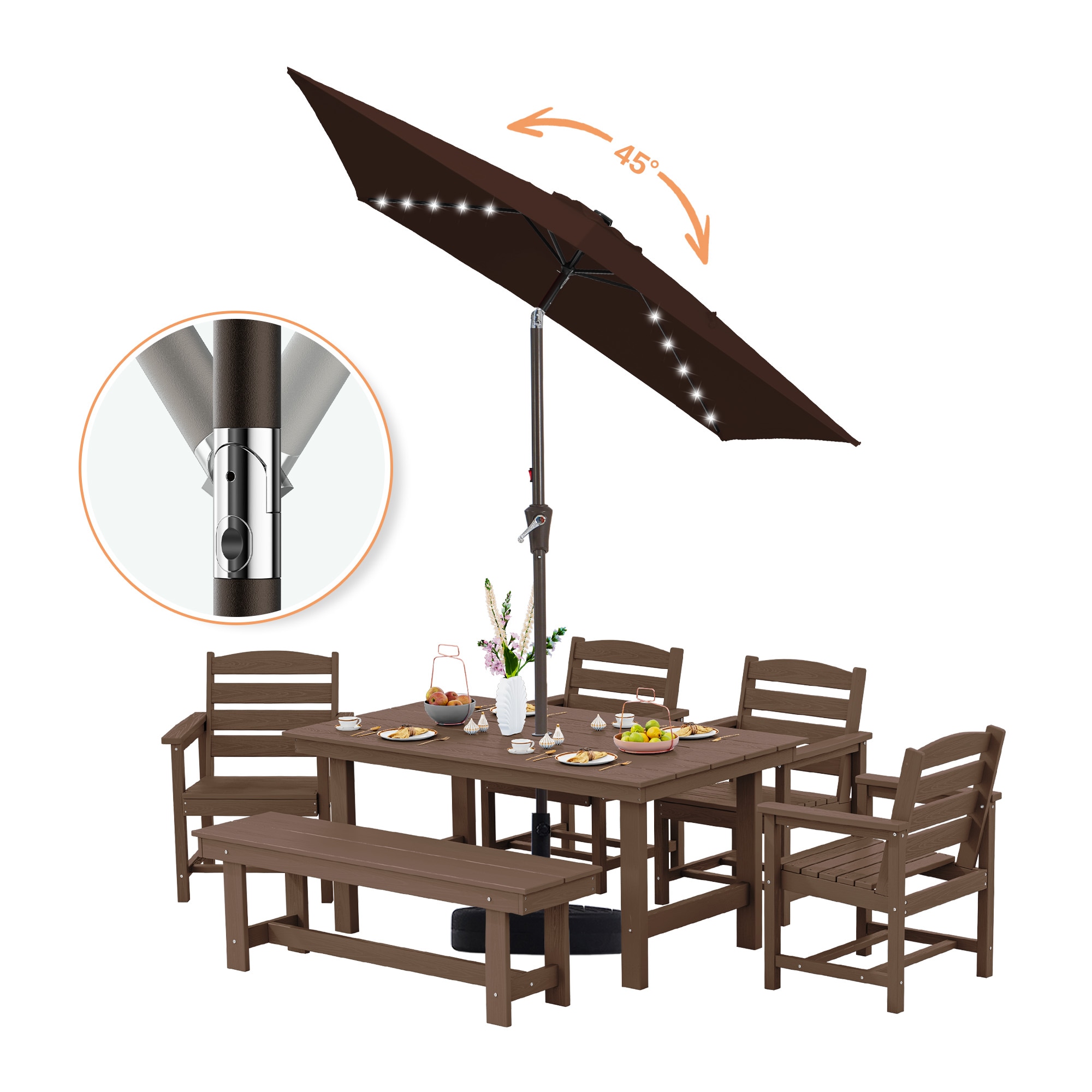 JEAREY 6.5ZZS-BR Umbrellas-2 - View #2