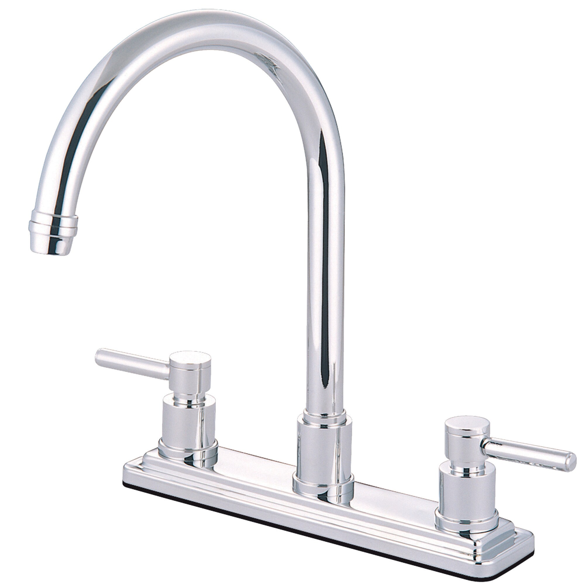 Elements of Design ES8791DLLS Concord Chrome Double Handle Deck-mount Kitchen Faucet ( Deck Plate Included )