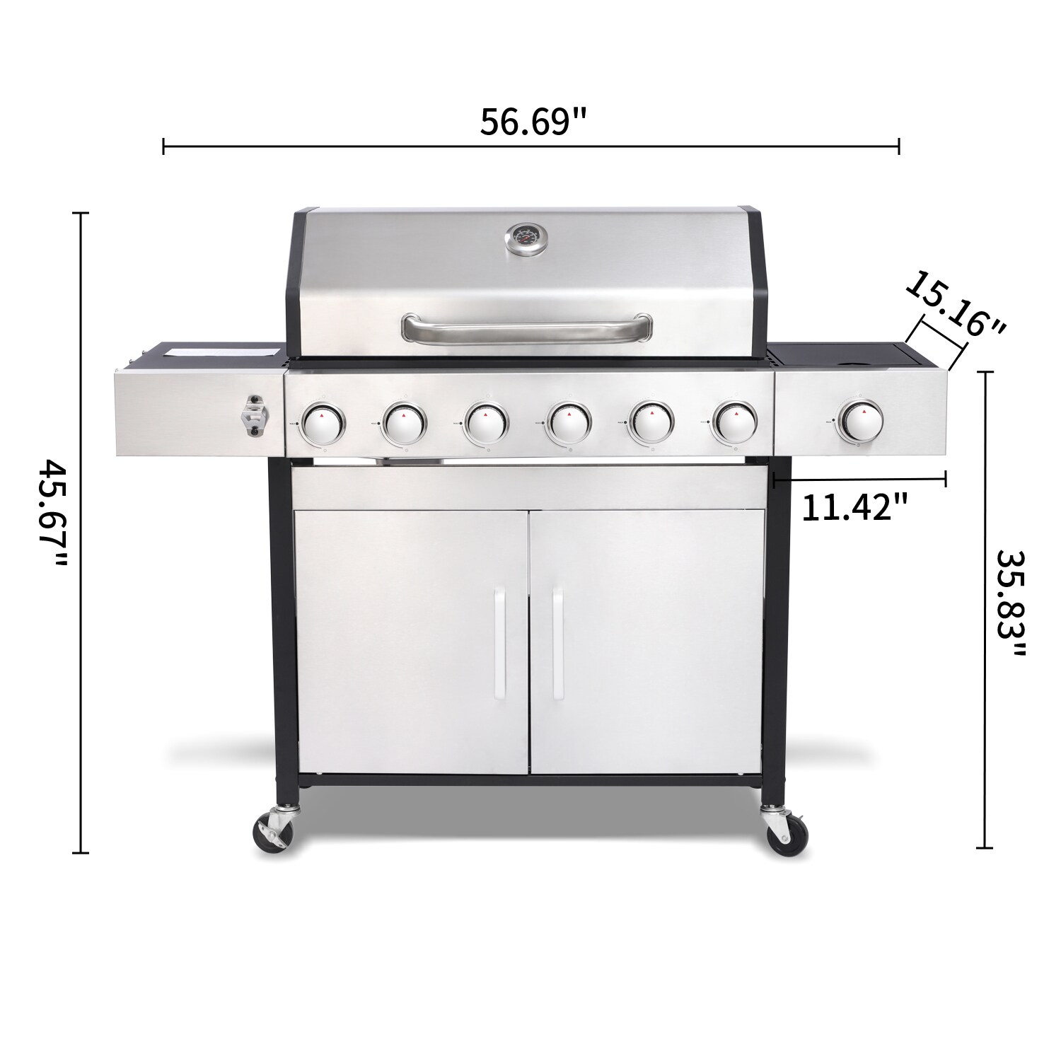Dexmalle W2938P332357 Gas-Grill - View #3