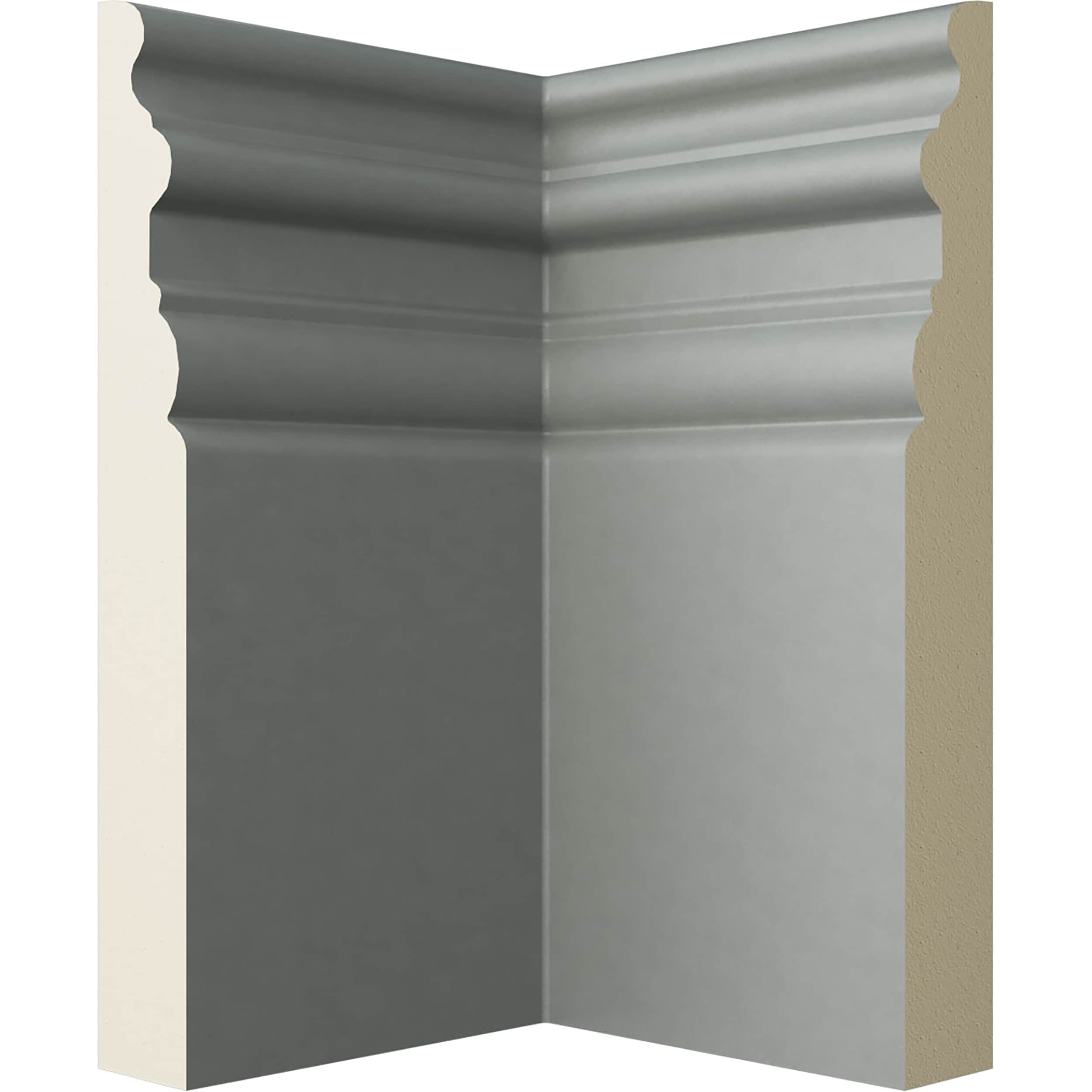 Ekena Millwork BBD07X04HI Baseboard-Moulding - View #2