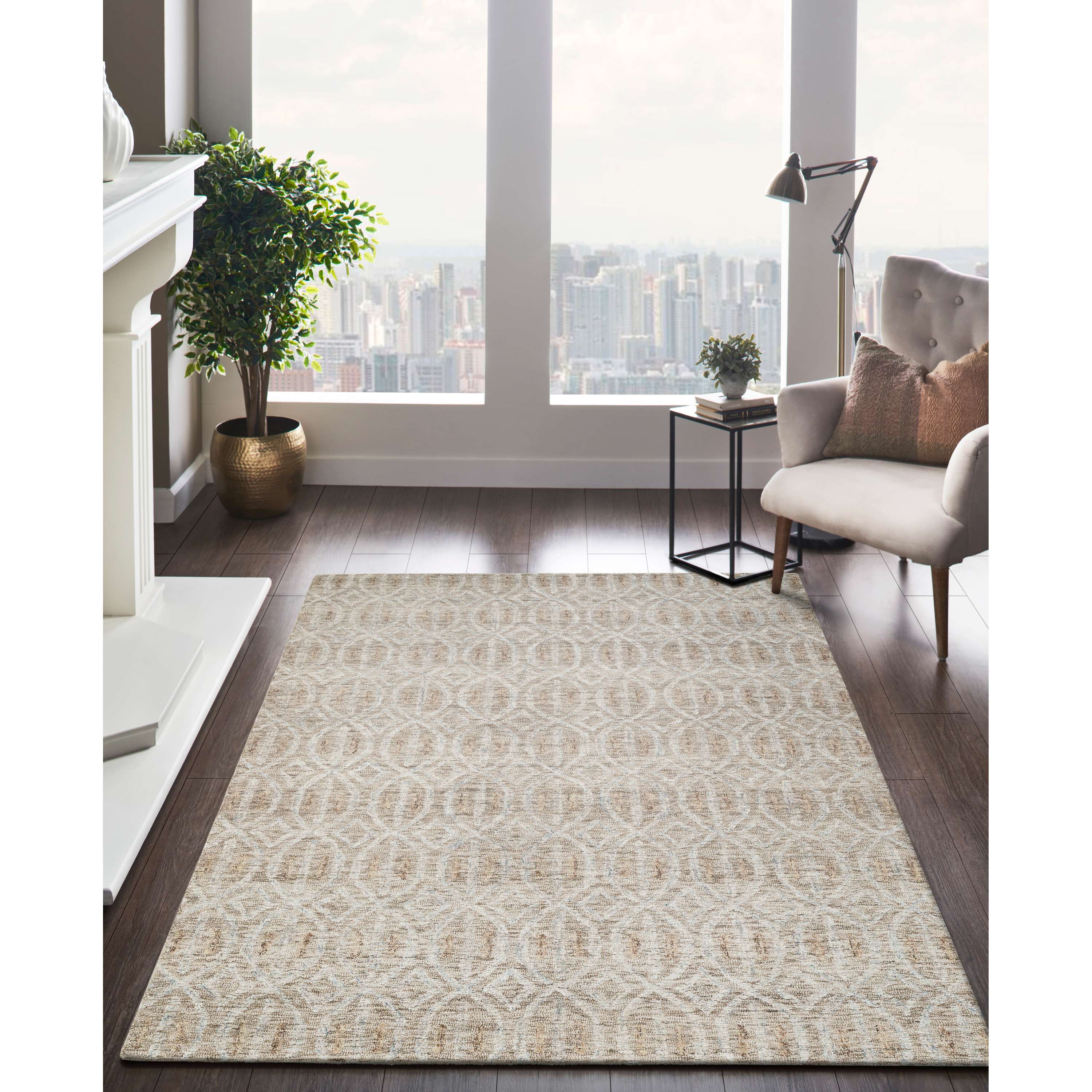 Obeetee LYN80A09300GLD rugs - View #7