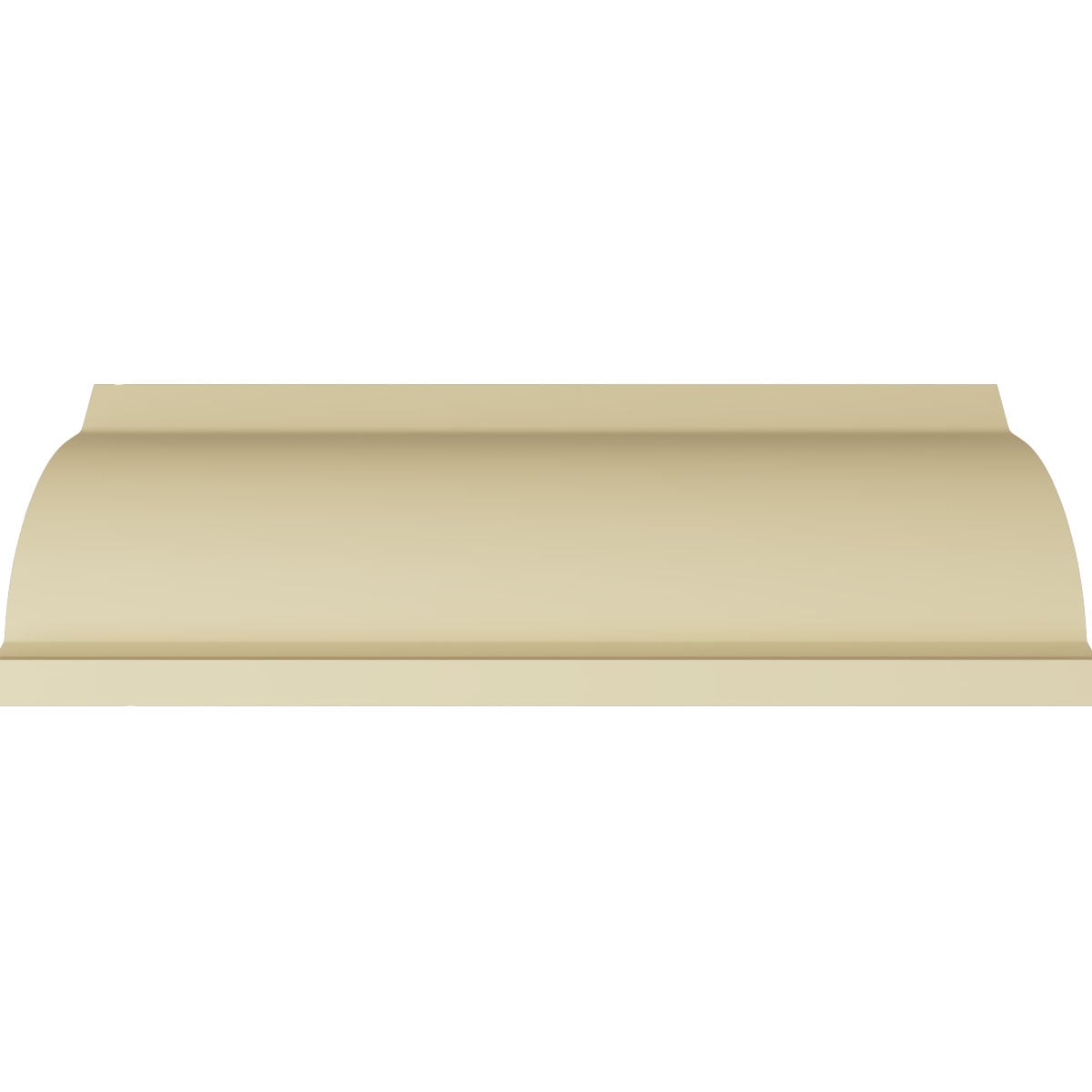 Eris 8-inch Primed Urethane Crown Moulding