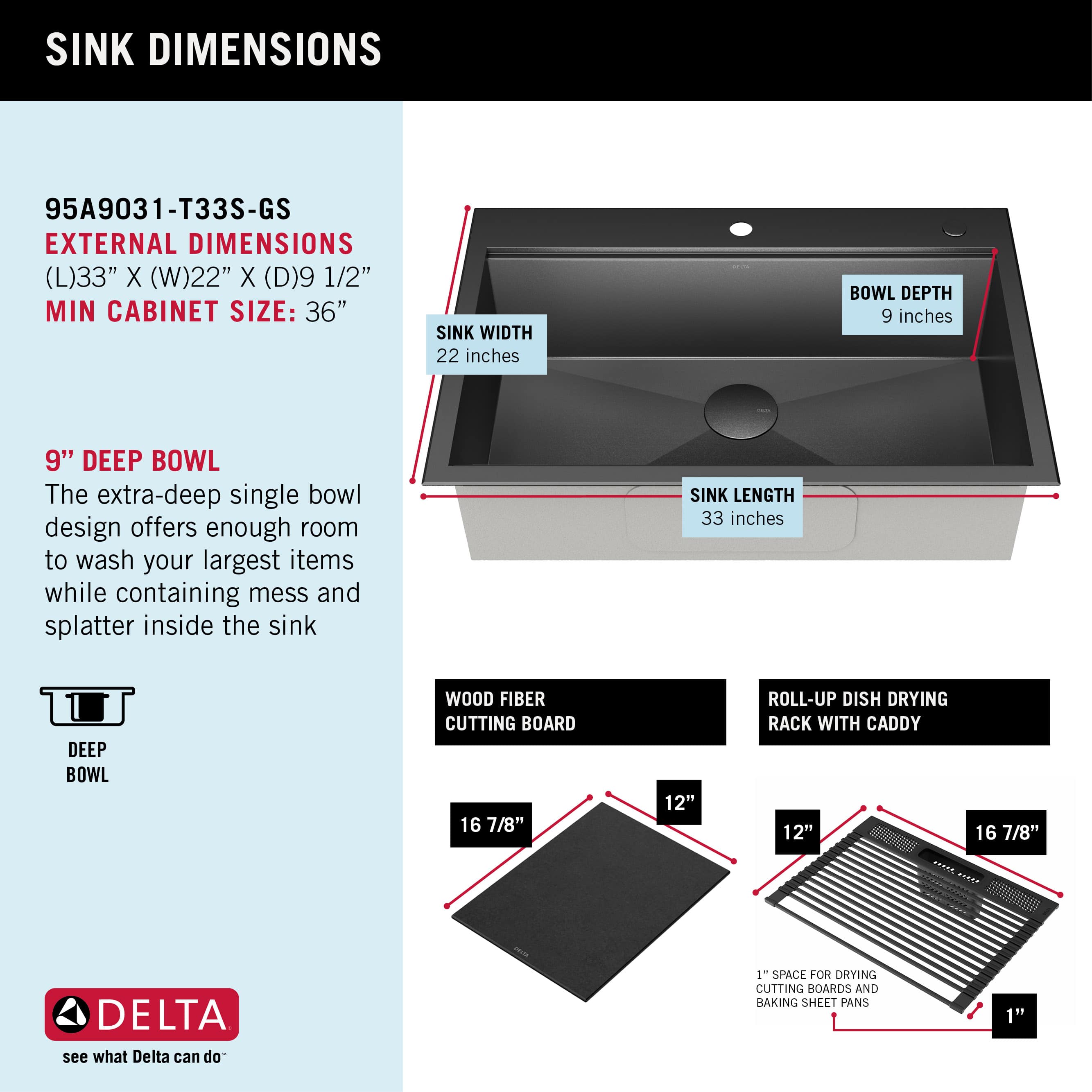 Delta 95A9031-T33S-GS Kitchen-Sinks - View #8