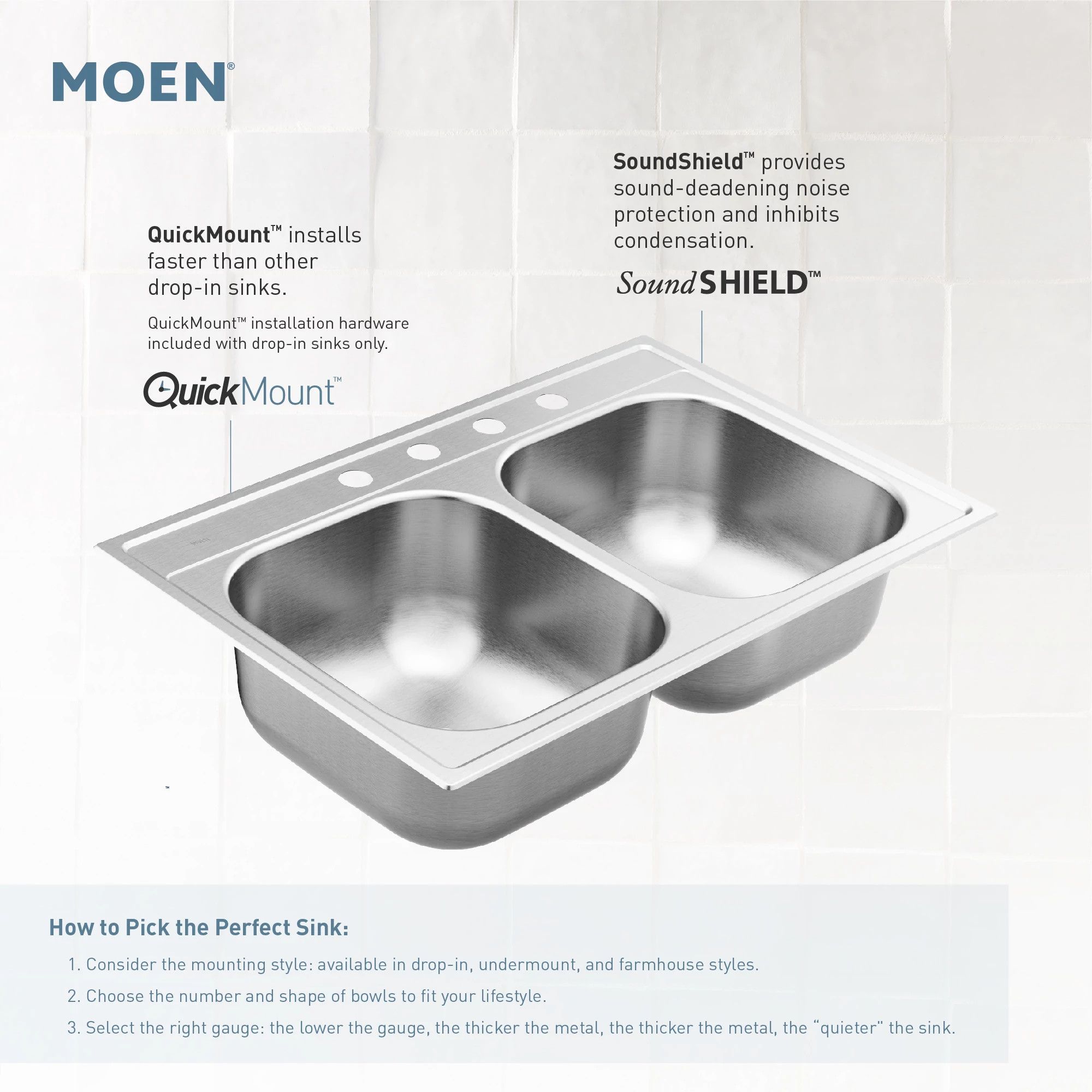 Moen GS201961BQ Kitchen-Sinks - View #3
