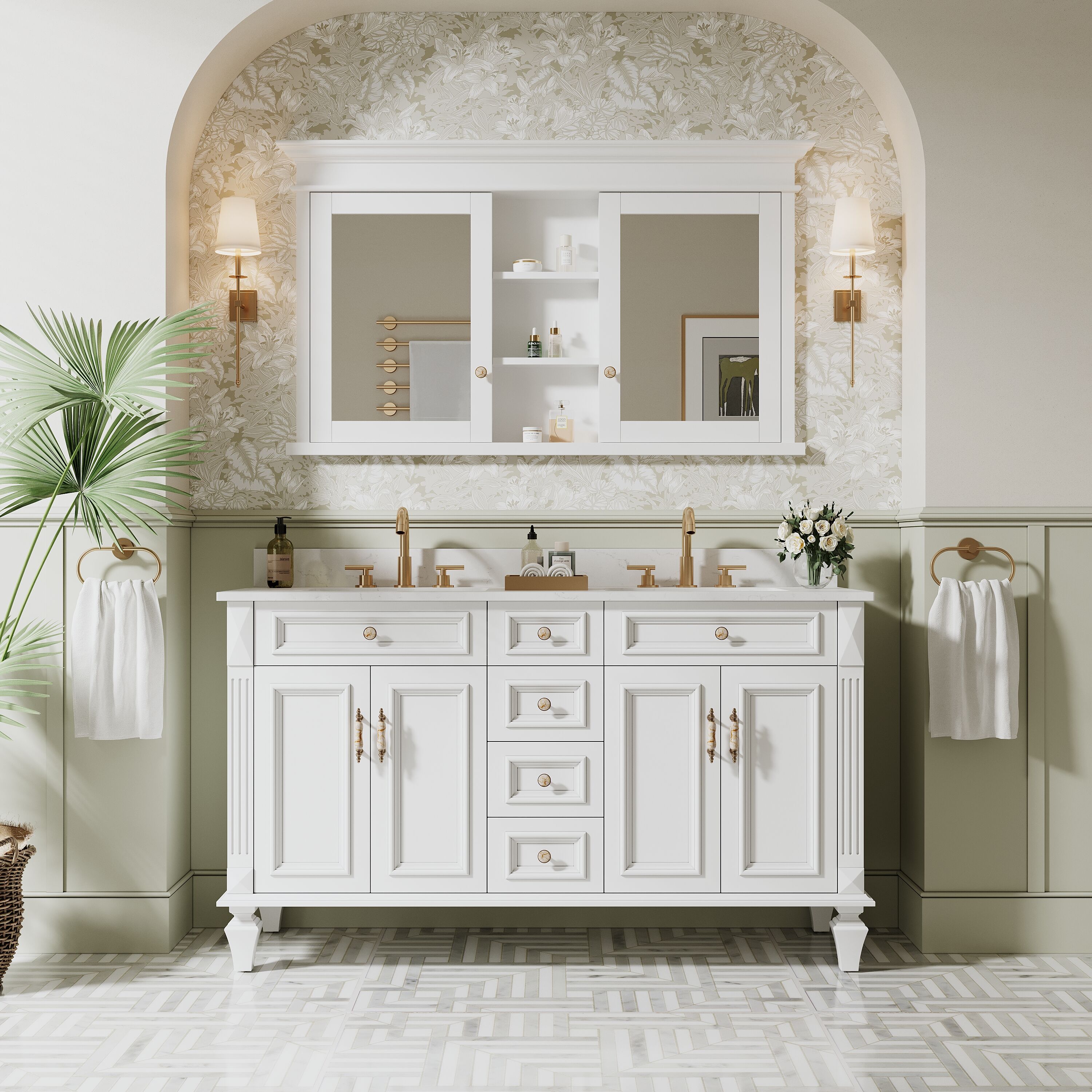 CALVON CLDMC5532WT Bathroom-Medicine-Cabinets - View #12