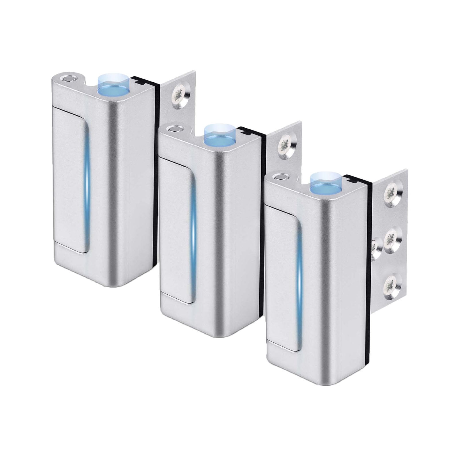 Etokfoks  3 Inch 800 lb Home Security Door Reinforcement Lock for Inward Swinging Doors Childproof Latch Bolt with Screws