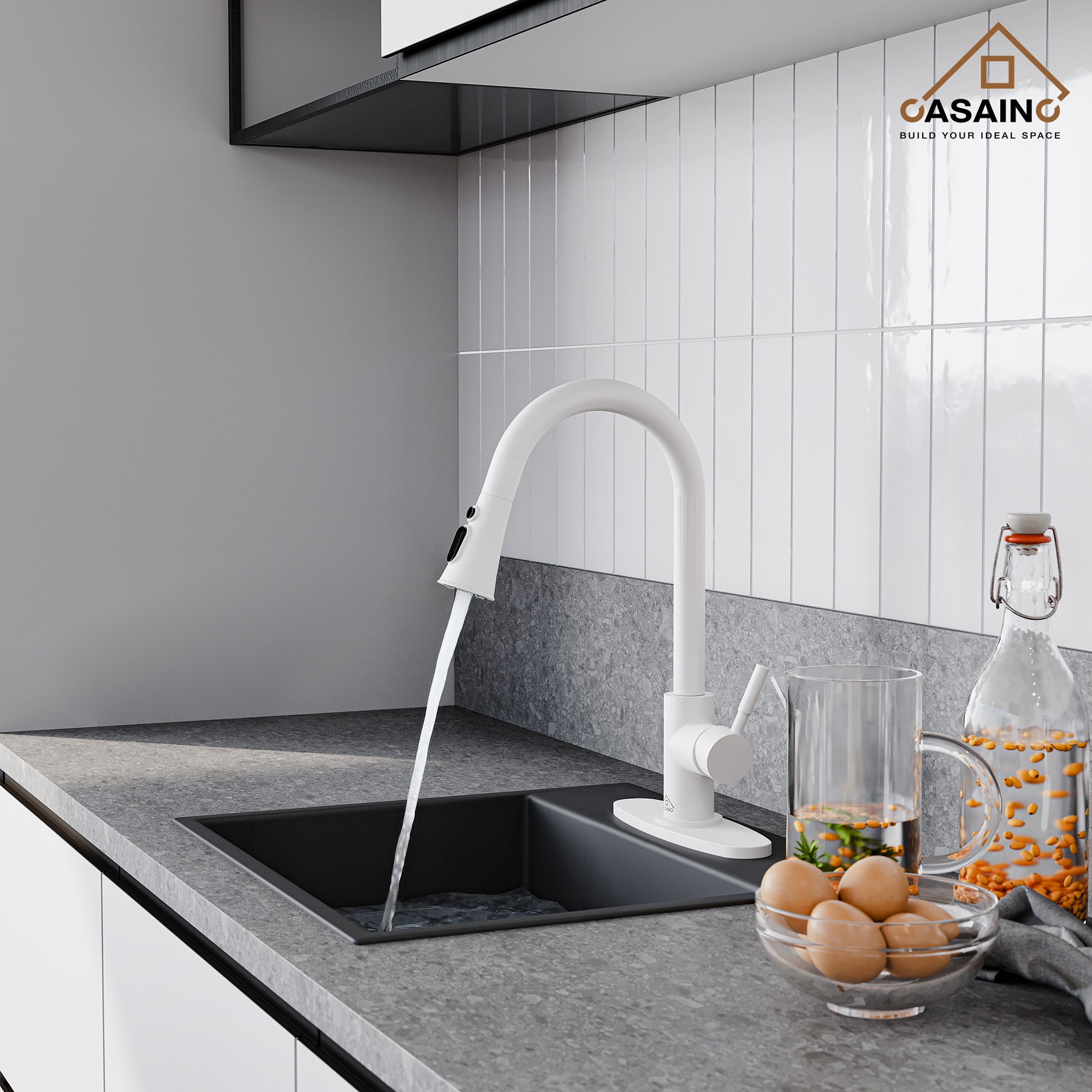 CASAINC CA-D3411-MW Kitchen-Faucets - View #8