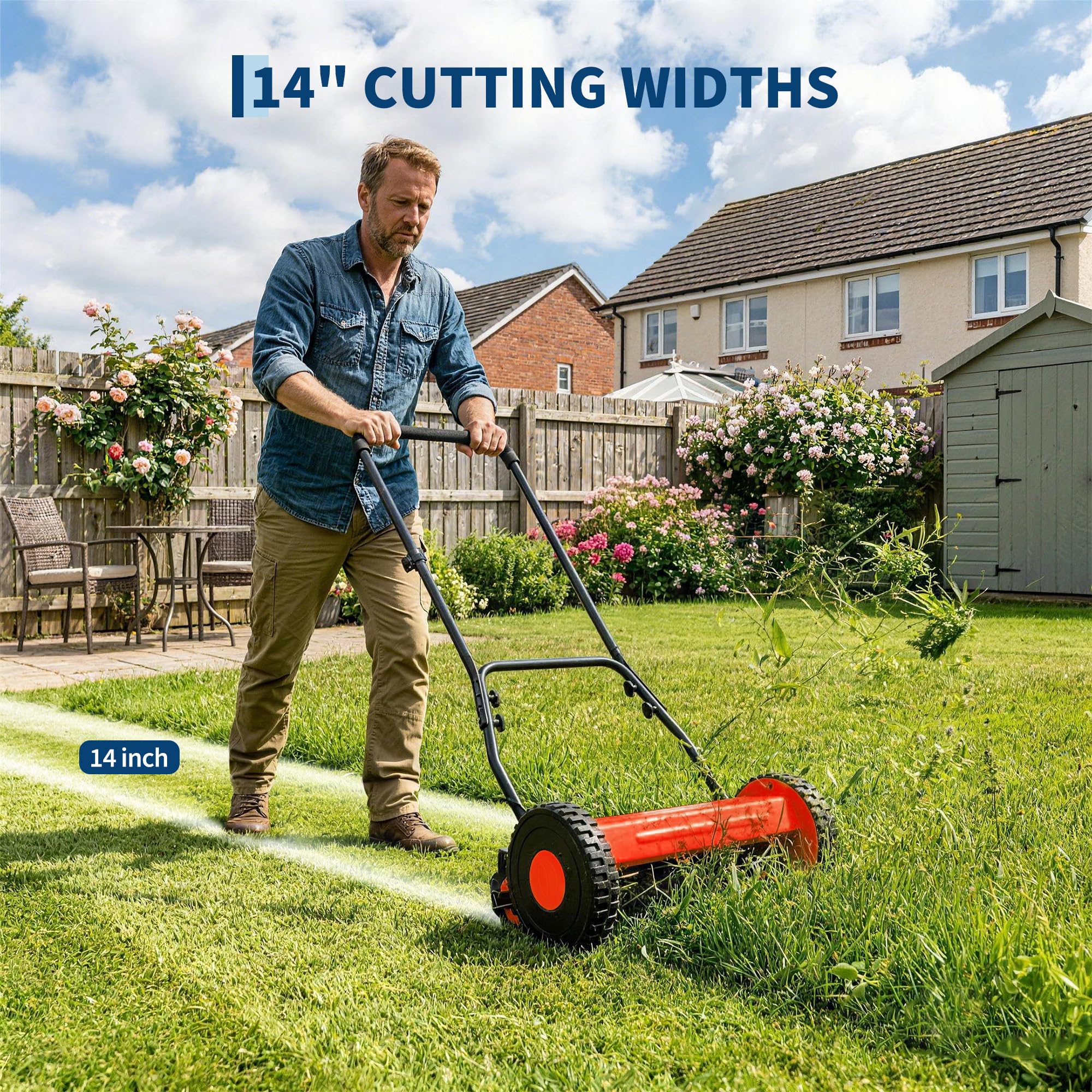 Garvee PHO-0YTXG5R9 Push-Mower-Reel - View #2