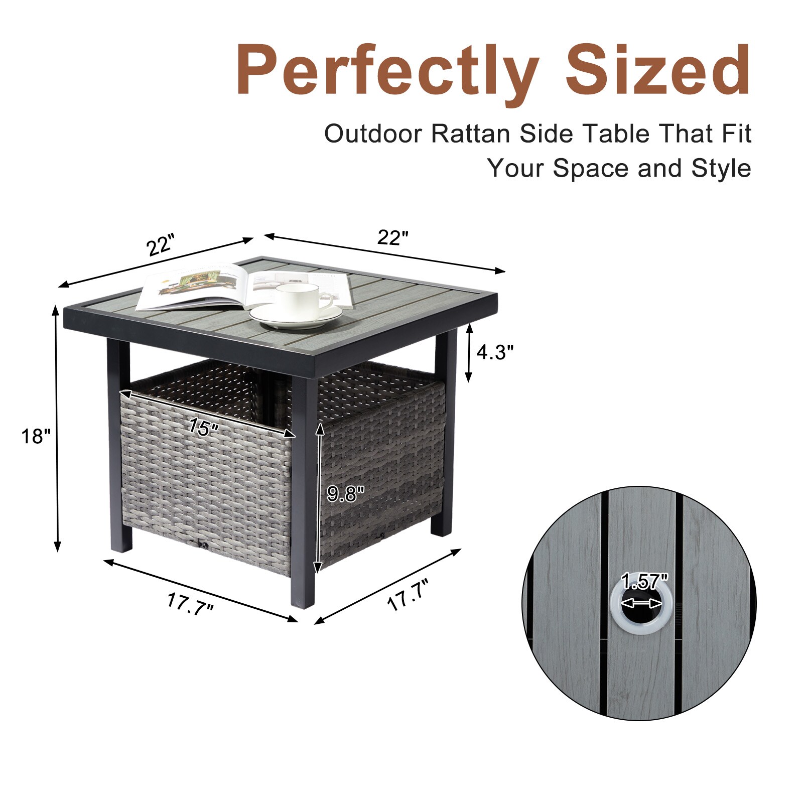 Winado LO1G56000663 Patio-Tables - View #5