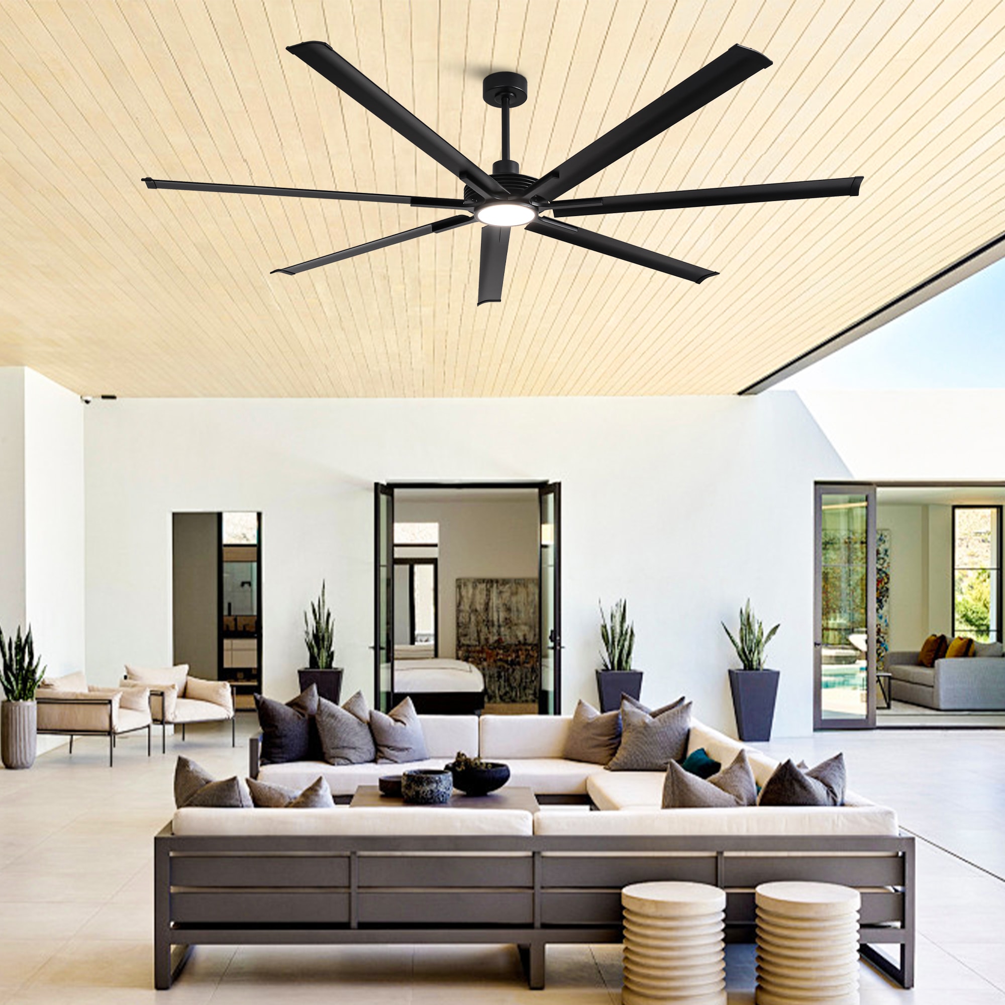 Parrot Uncle F8002BK Ceiling-Fans - View #6