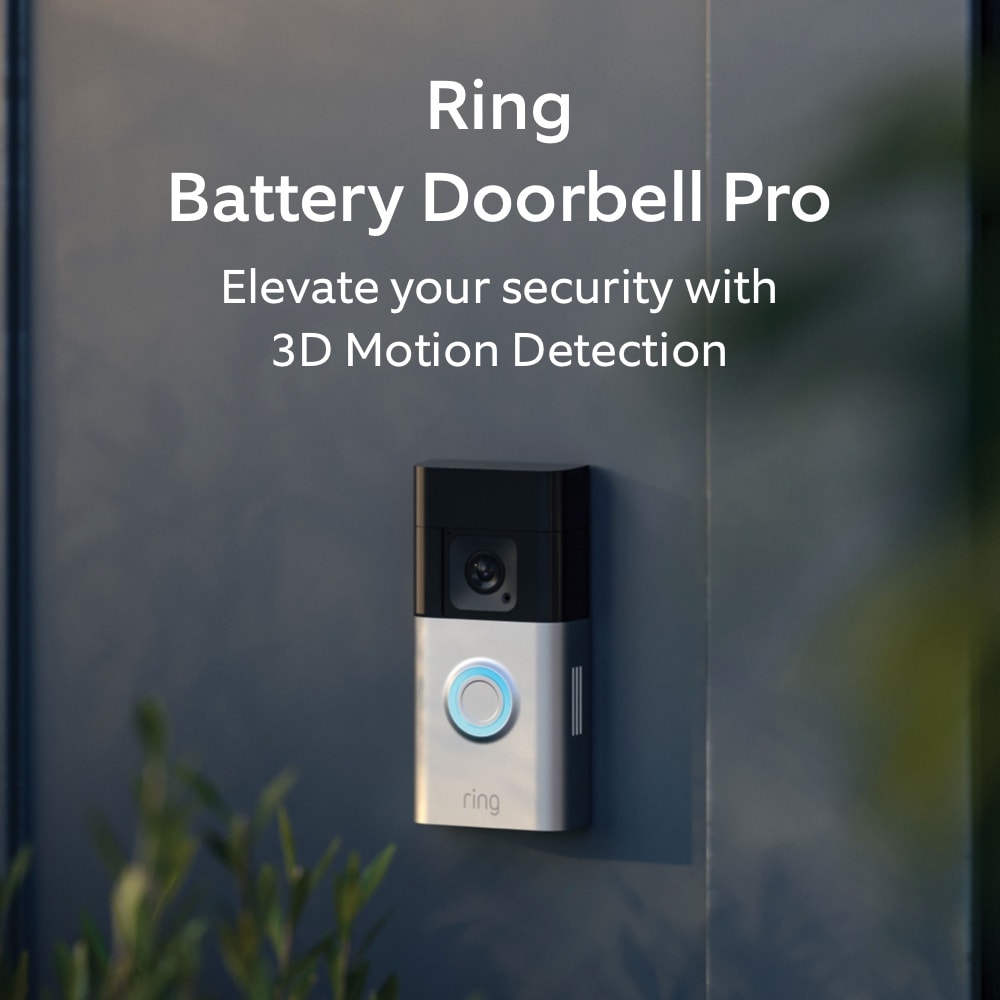 Ring NEW Battery Doorbell Pro – Smart Wireless Doorbell Camera with Radar-powered 3D Motion Detection, Head-to-Toe HD+ Video, 2-Way Talk, Motion Detection & Alerts B0B2BY4ZG7 Sansujyuku sansujyuku.com