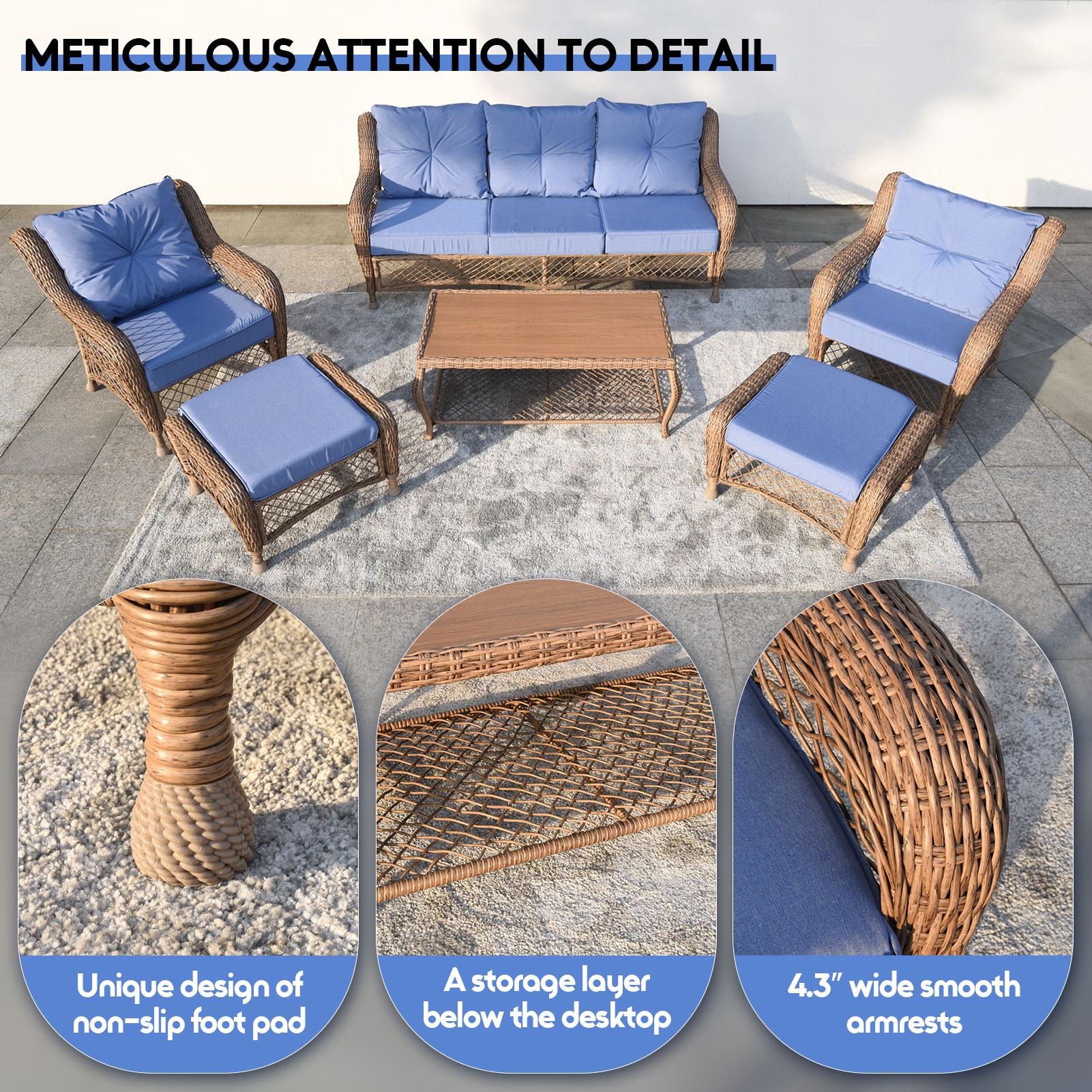 CESICIA 717-Z47 Patio-Conversation-Sets - View #3