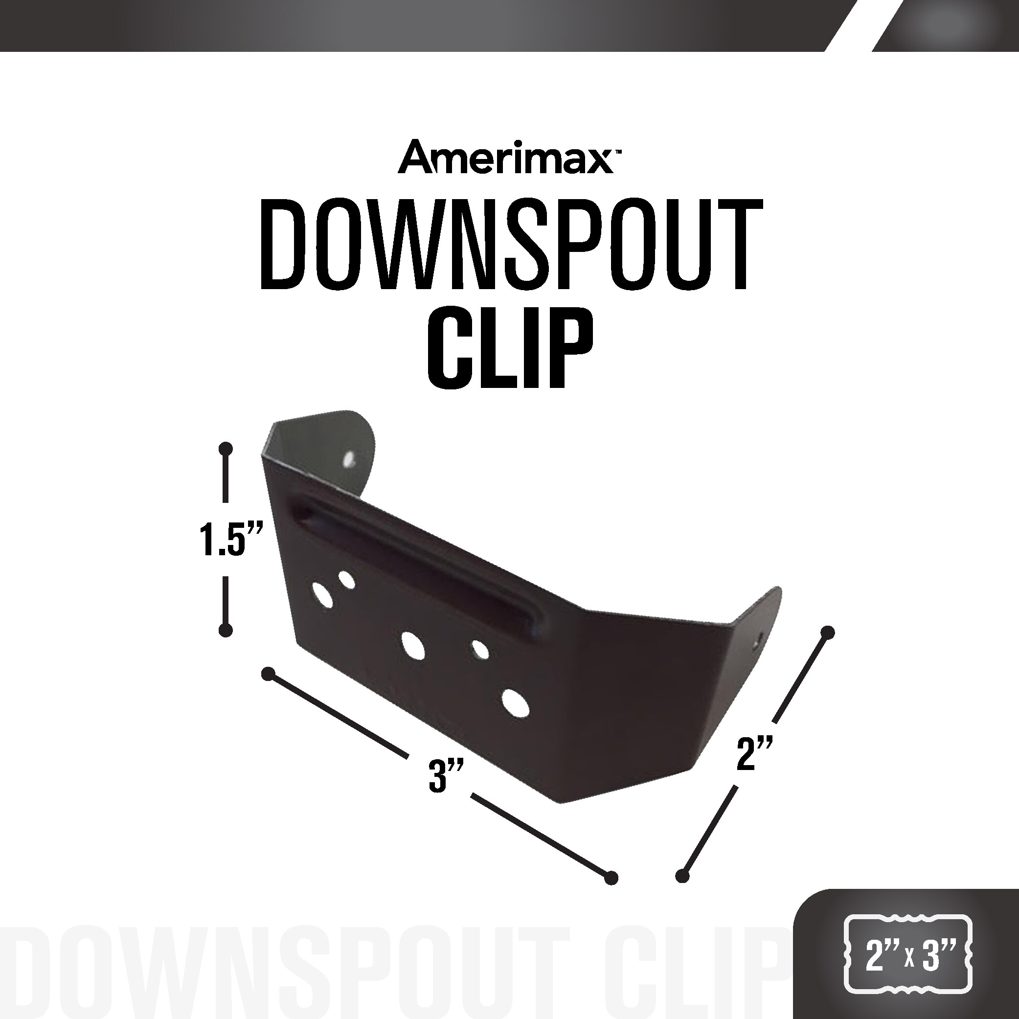 Amerimax 3PCAMB50-U Downspout-Components - View #3